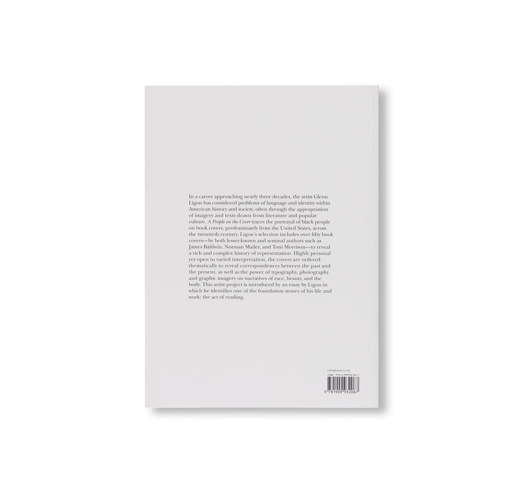 A PEOPLE ON THE COVER by Glenn Ligon