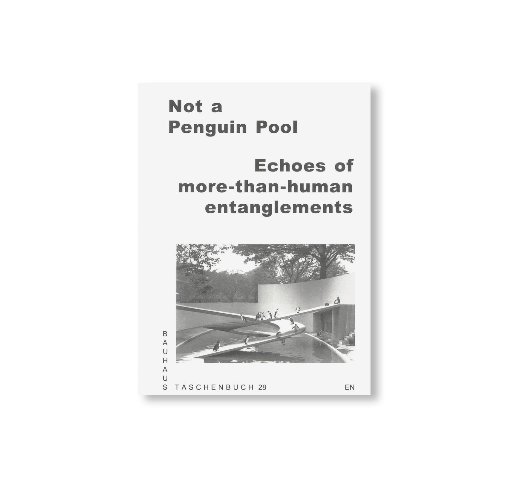 NOT A PENGUIN POOL: ECHOES OF MORE-THAN-HUMAN ENTANGLEMENTS / Bauhaus Paperback 28 by Stiftung Bauhaus Dessau