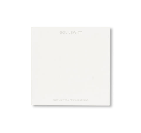 HORIZONTAL PROGRESSIONS by Sol LeWitt