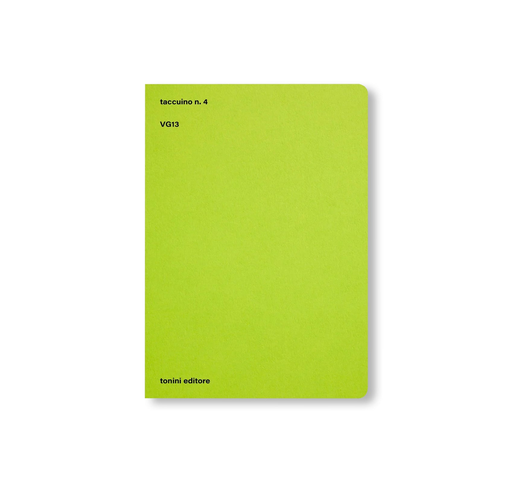 TACCUINO N.4 - VG13 ARCHITECTS