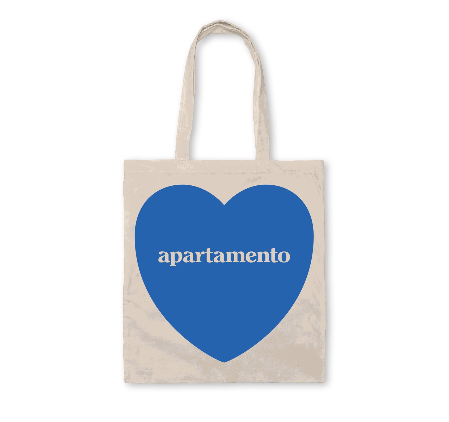 APARTAMENTO HEART TOTE BAG (BLUE FLAME)