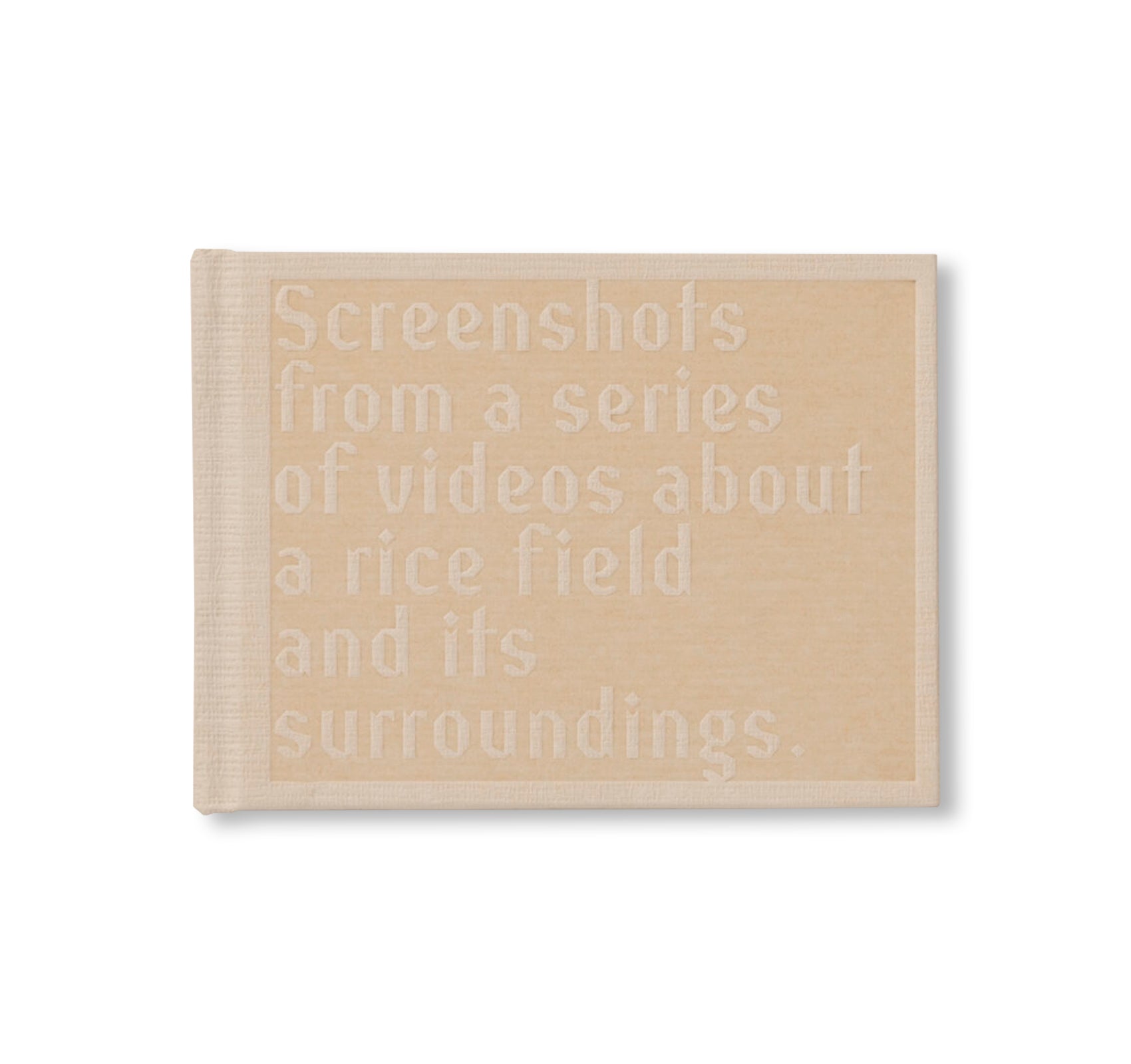 SCREENSHOTS FROM A SERIES OF VIDEOS ABOUT A RICE FIELD AND ITS SURROUNDINGS by Cintia Tortosa Santisteban