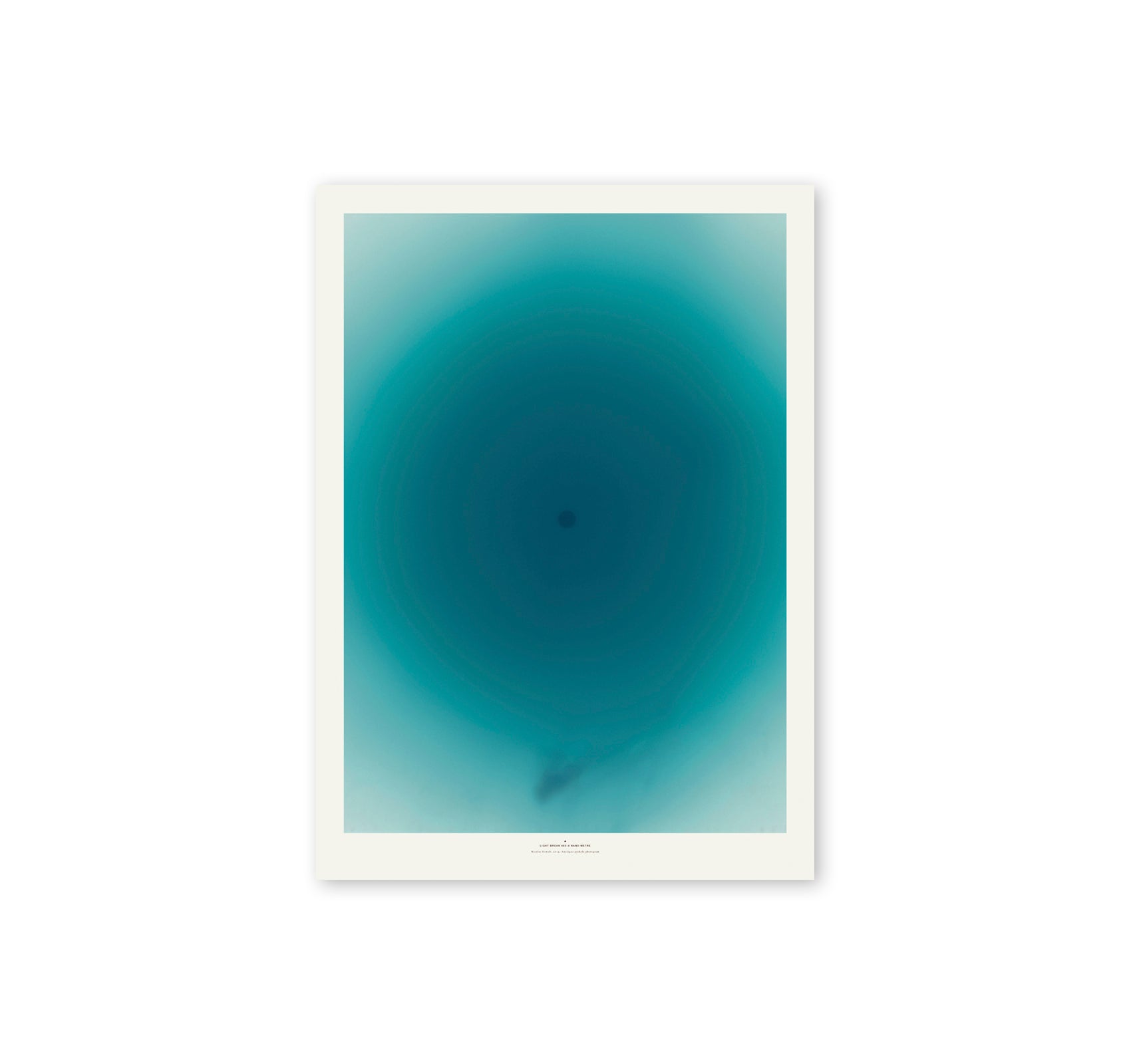 LIGHT BREAK 485-0 NANOMETRE (POSTER) by Nicolai Howalt [SIGNED]