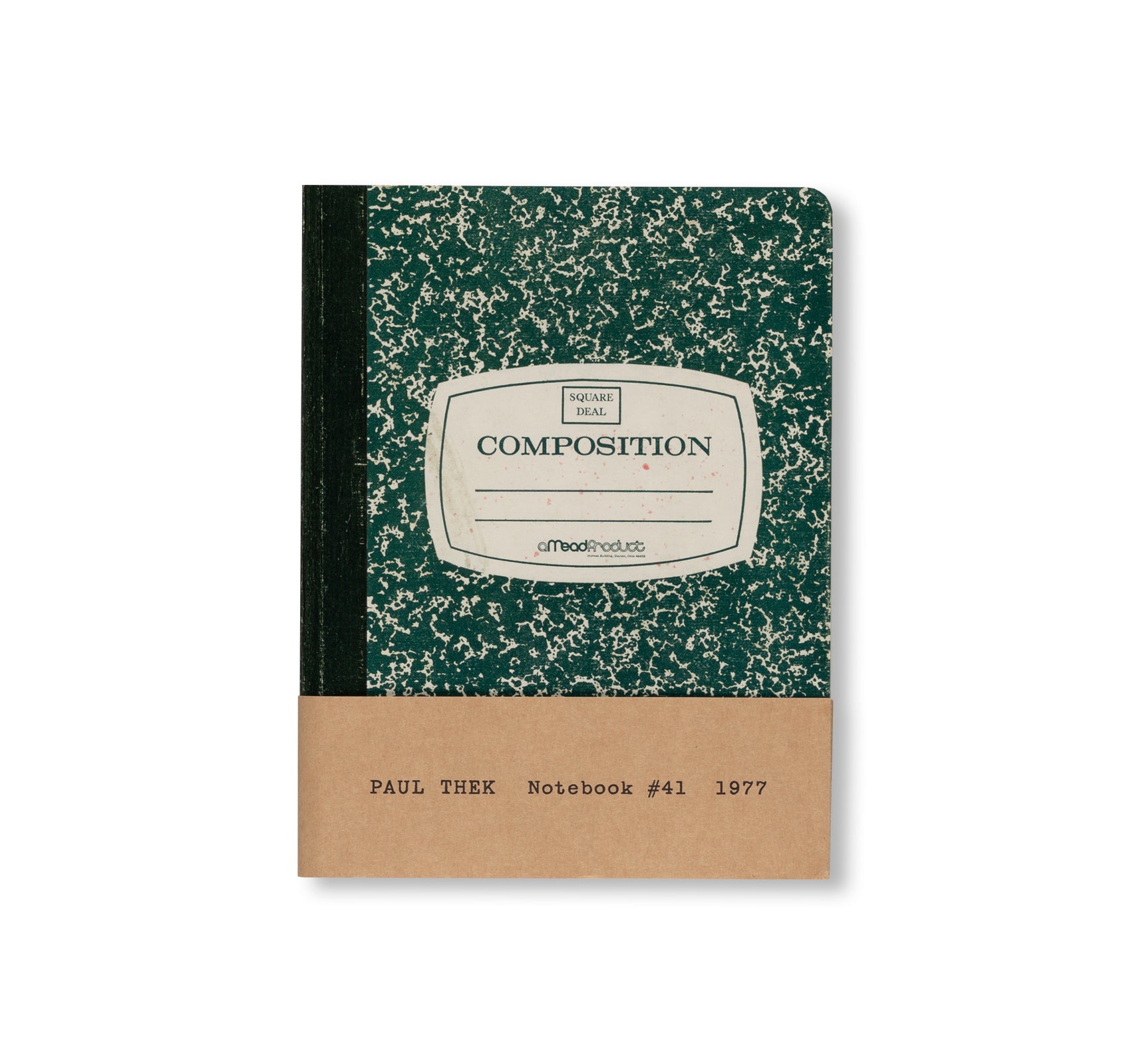 PAUL THEK: NOTEBOOK #41, 1977 by Paul Thek