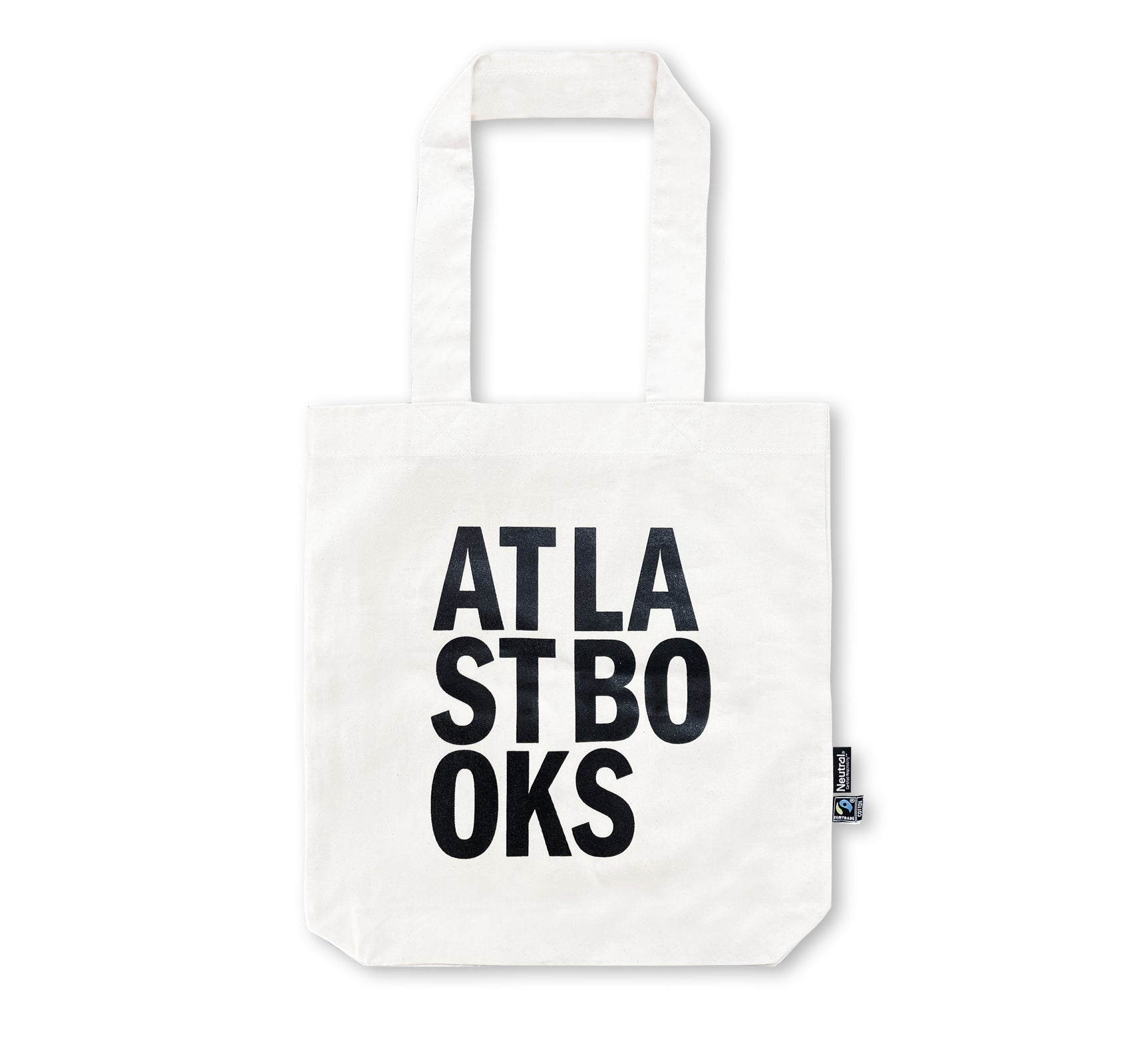 AT LAST BOOKS TOTE BAG