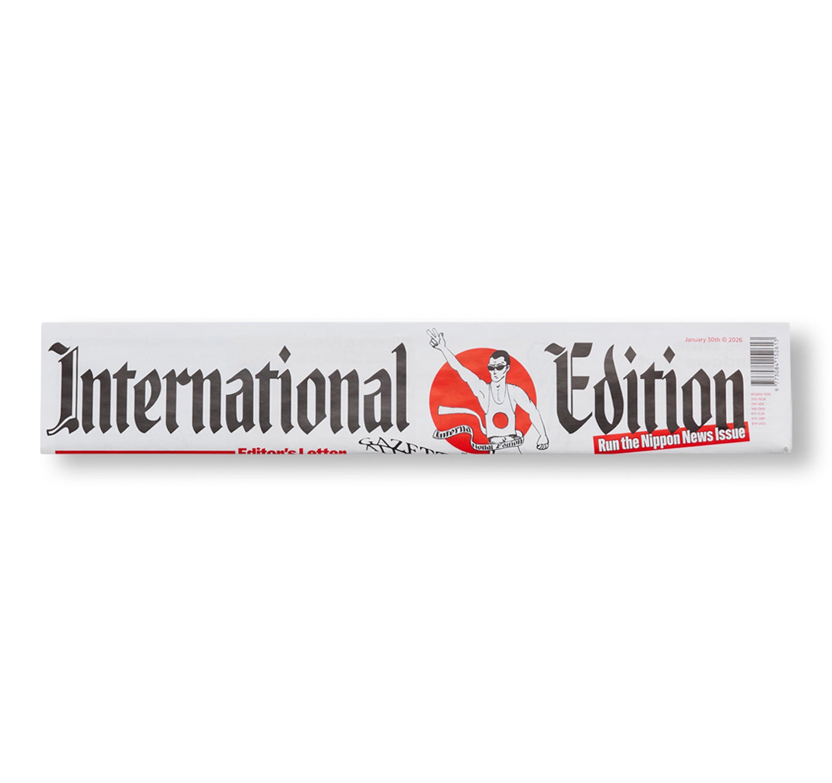 INTERNATIONAL EDITION - RUN THE NIPPON NEWS ISSUE