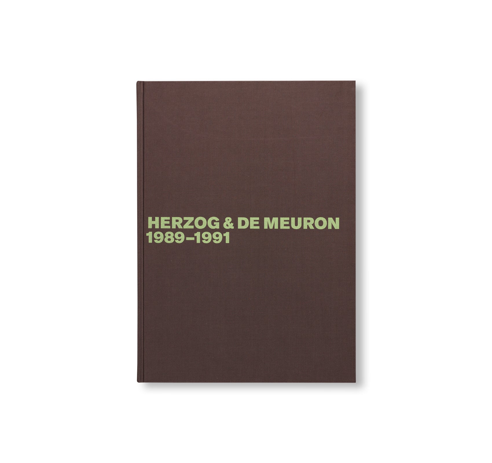 HERZOG & DE MEURON 1989-1991. THE COMPLETE WORKS. VOLUME 2 by Herzog & de Meuron [ENGLISH / GERMAN EDITION]