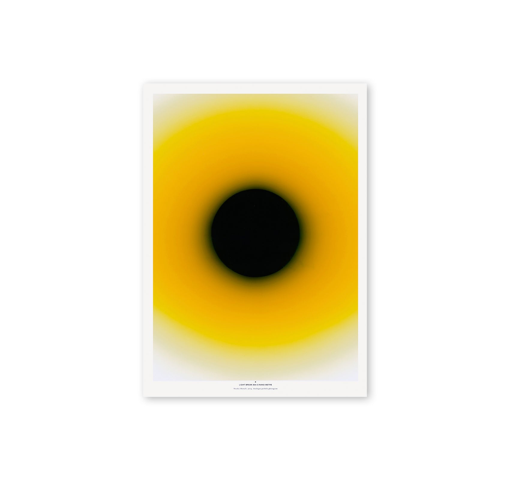 LIGHT BREAK 610-3 NANOMETRE (POSTER) by Nicolai Howalt [SIGNED]