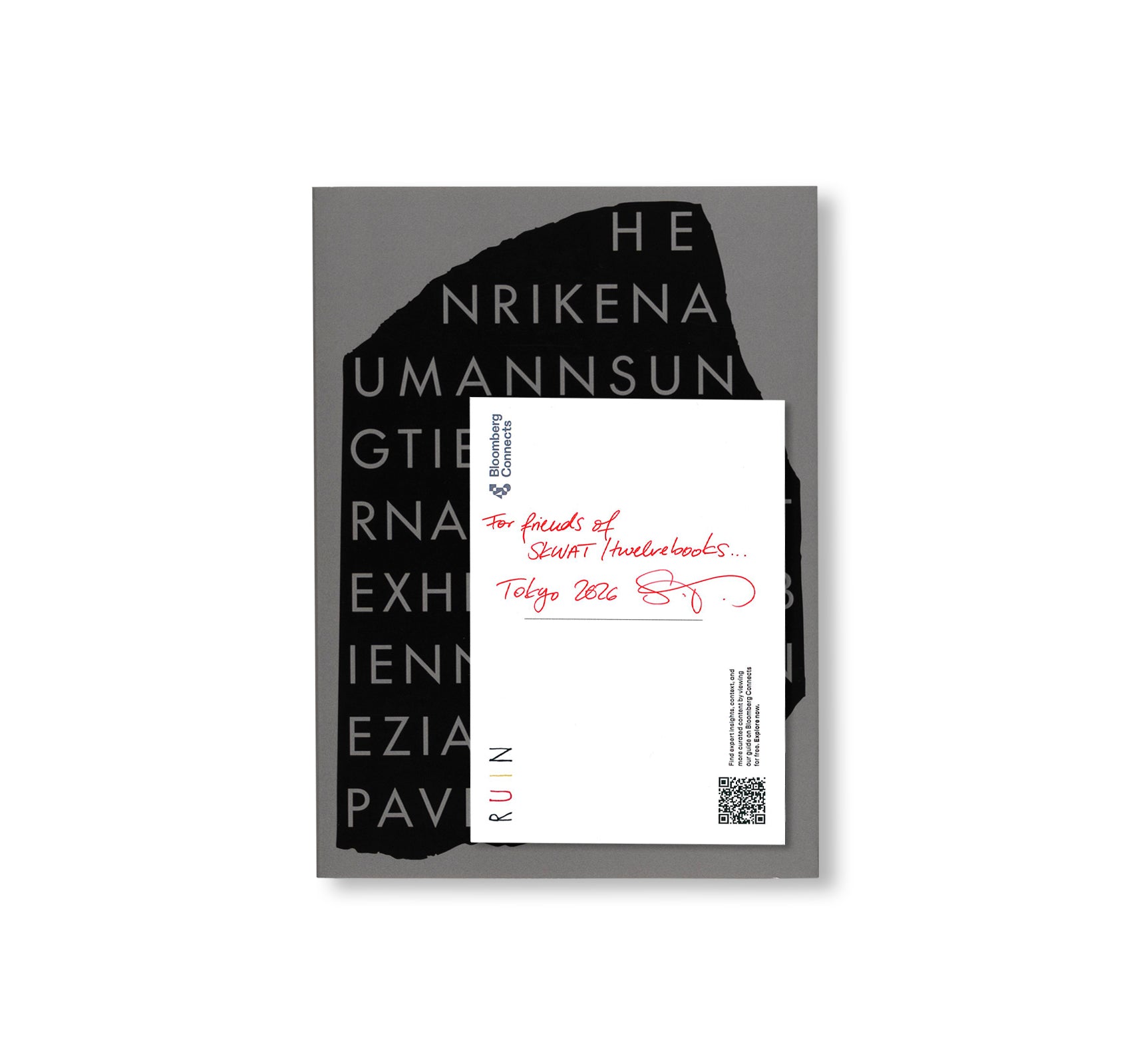 THE RUIN. THE GERMAN CONTRIBUTION TO THE 61ST VENICE BIENNALE by Henrike Naumann, Sung Tieu [SIGNED]