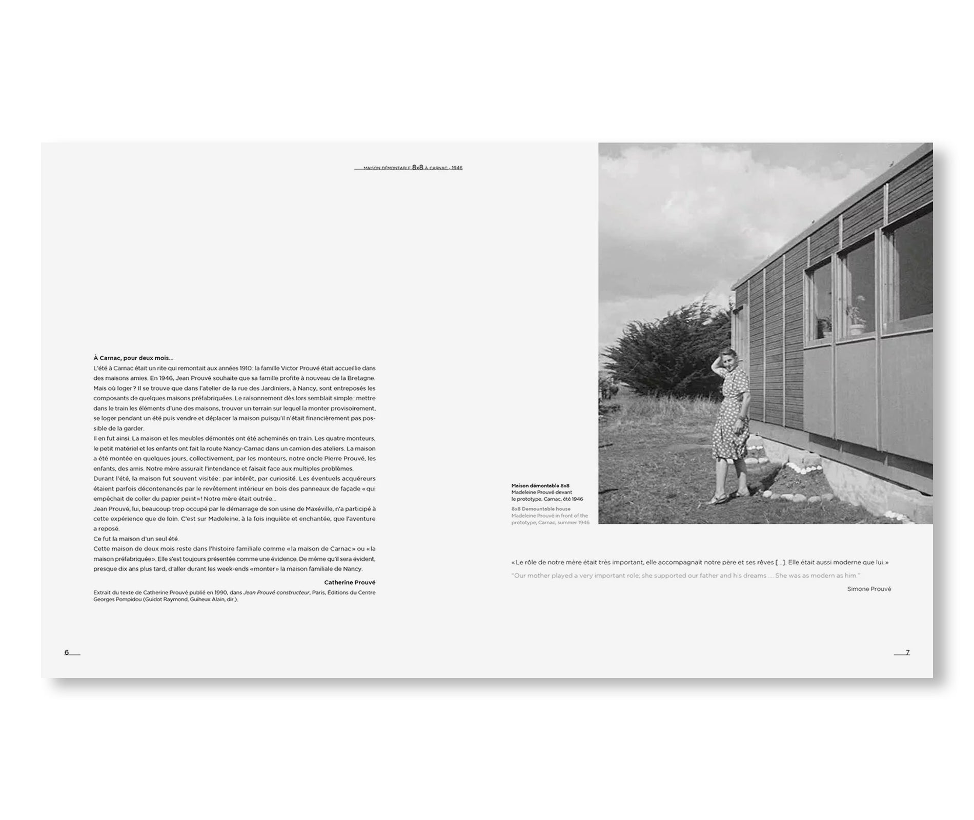 JEAN PROUVÉ CARNAC DEMOUNTABLE HOUSE, 1946 – VOL. 16 by Jean Prouvé