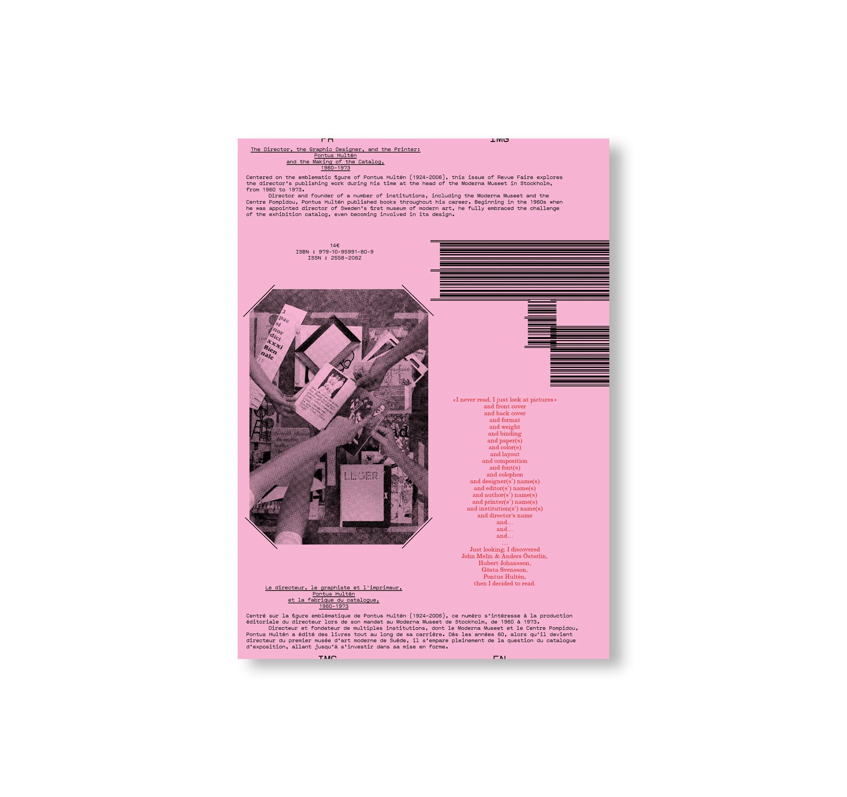 REVUE FAIRE – TO LOOK AT THINGS #54: THE DIRECTOR, THE GRAPHIC DESIGNER, AND THE PRINTER: PONTUS HULTÉN AND THE MAKING OF THE CATALOG, 1960-1973