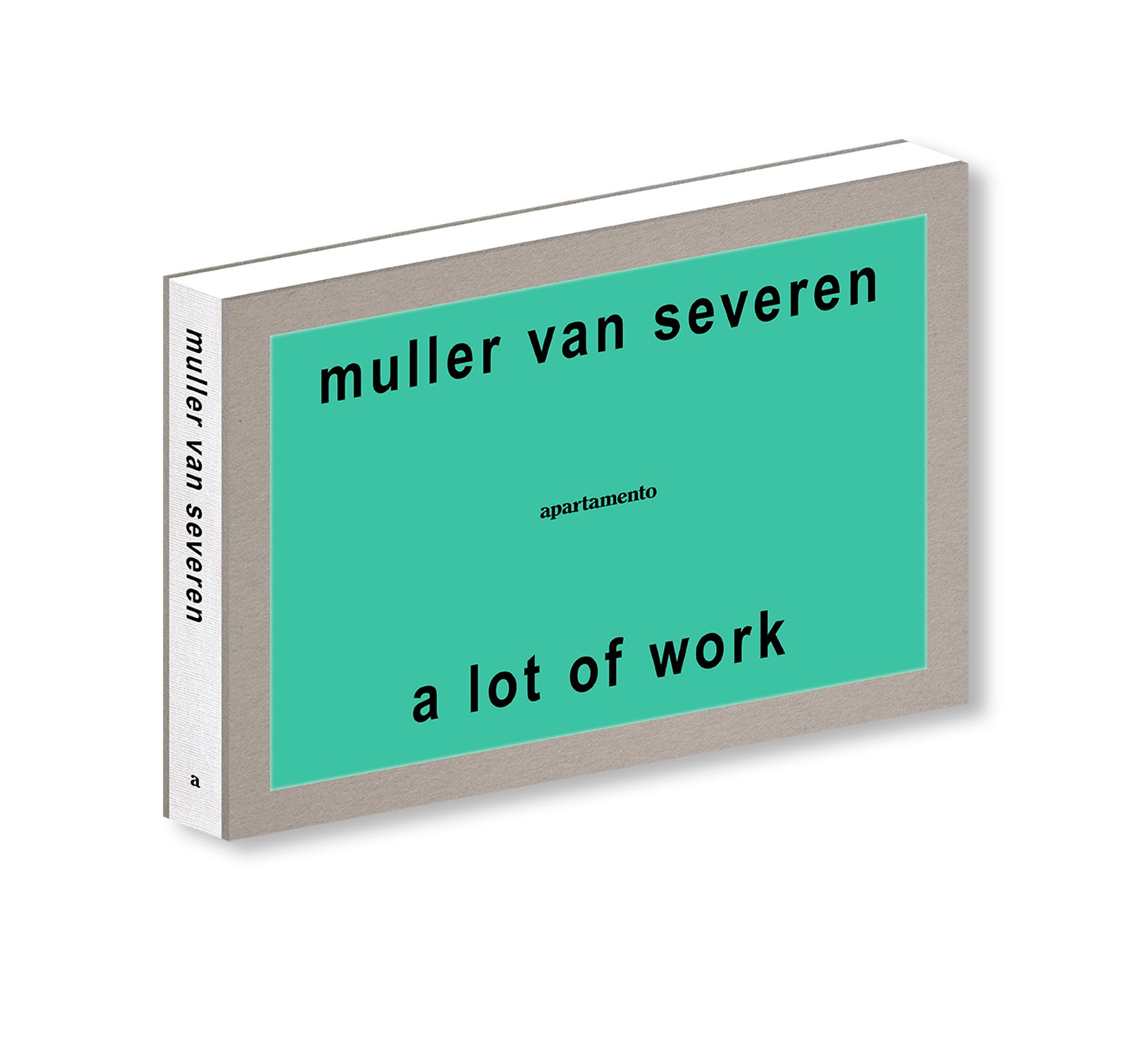 A LOT OF WORK by Muller Van Severen