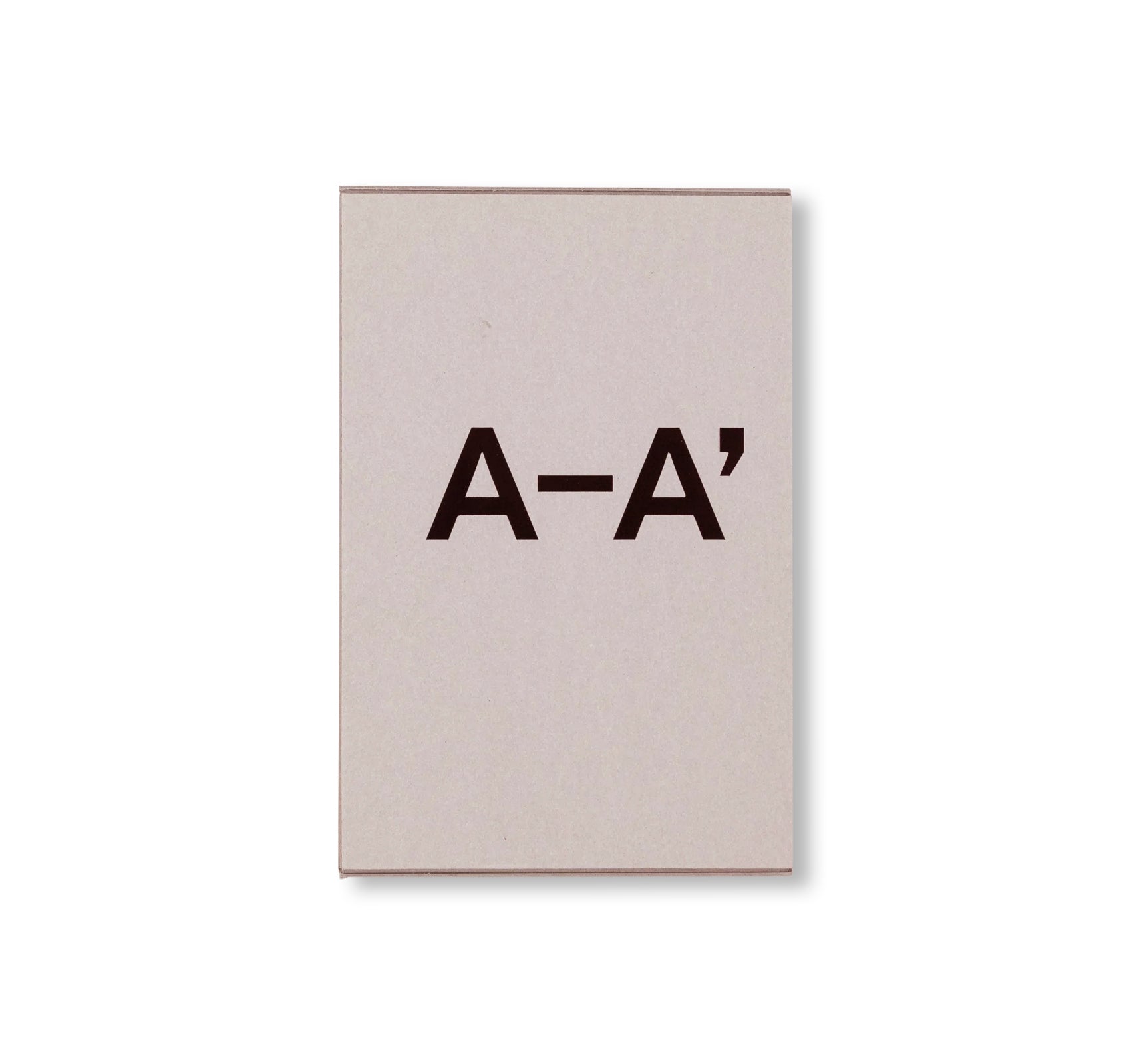 A–A’, B–B’ by Simon Starling
