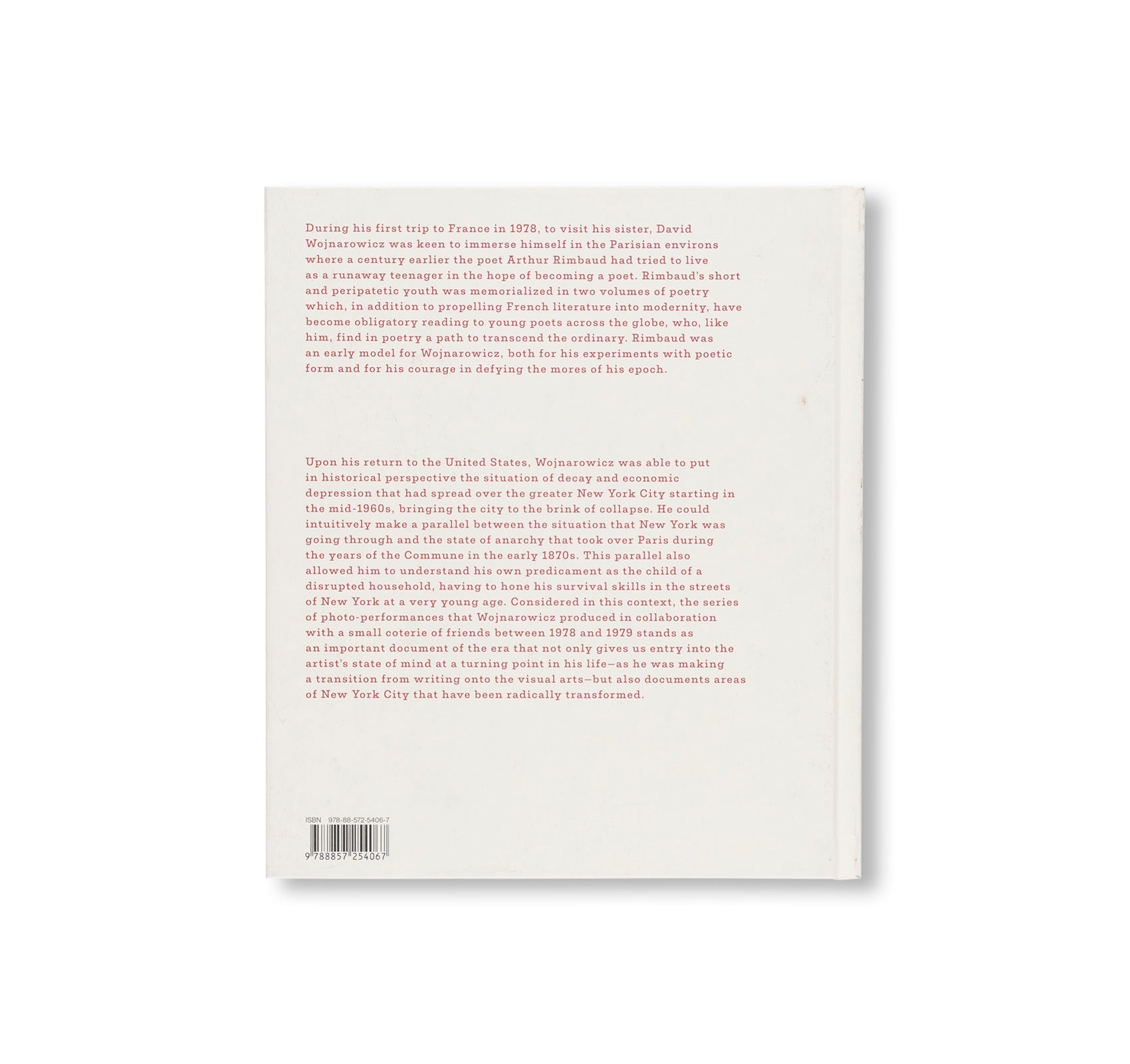 ARTHUR RIMBAUD IN NEW YORK by David Wojnarowicz