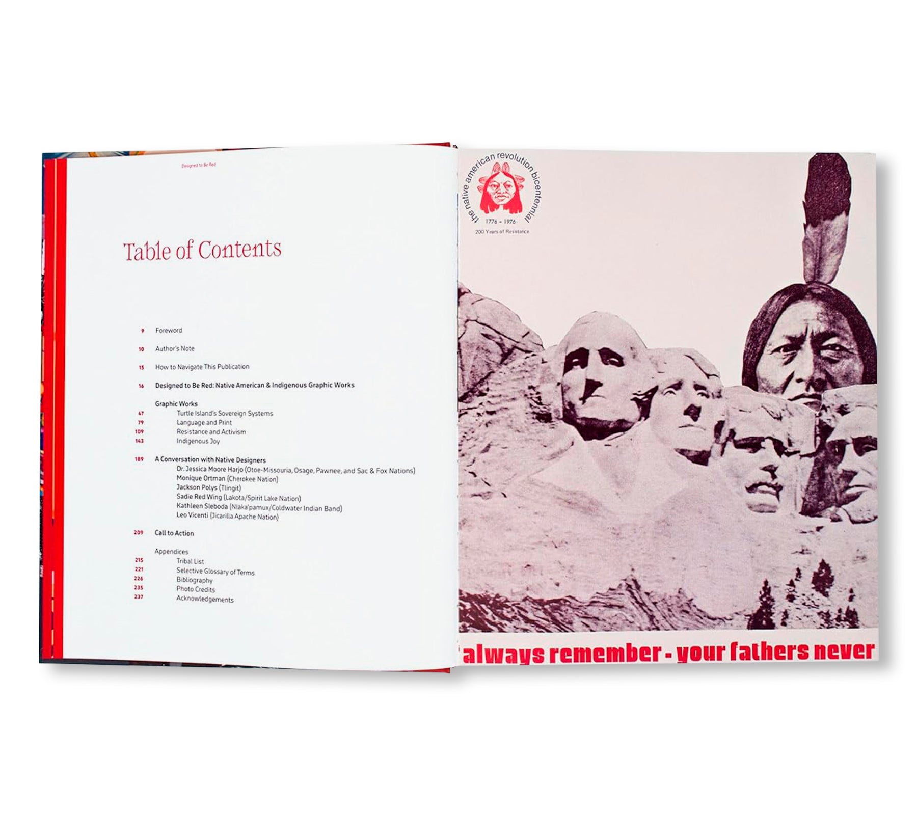 DESIGNED TO BE RED: NATIVE AMERICAN AND INDIGENOUS GRAPHIC WORK