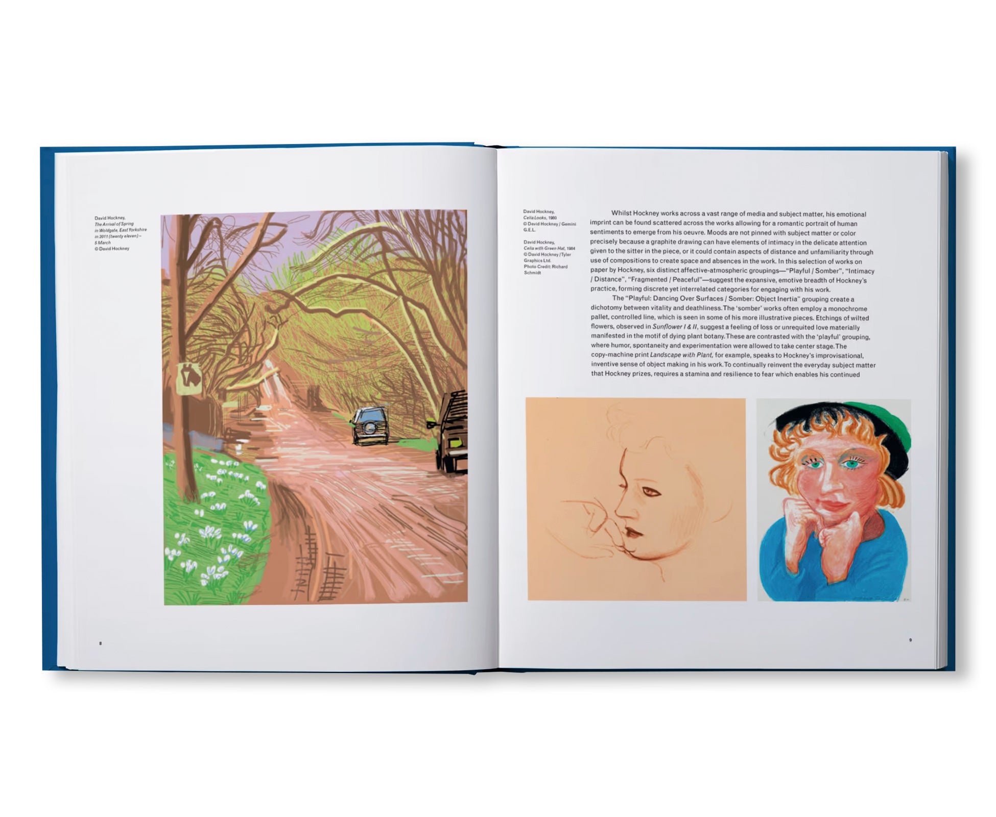 PAPER TRAILS by David Hockney