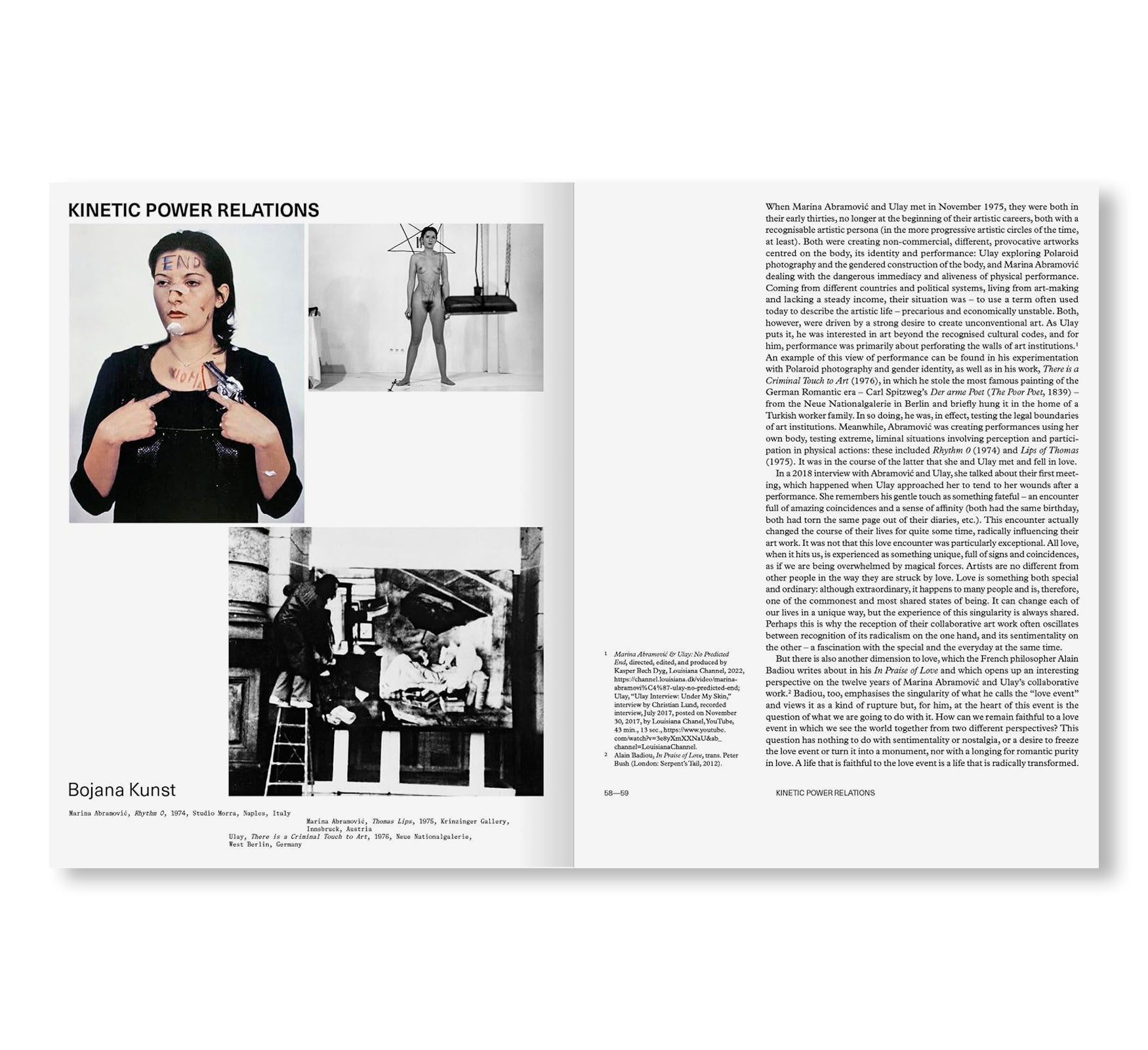 ART VITAL: 12 YEARS OF ULAY / MARINA ABRAMOVIC by Ulay, Marina Abramović