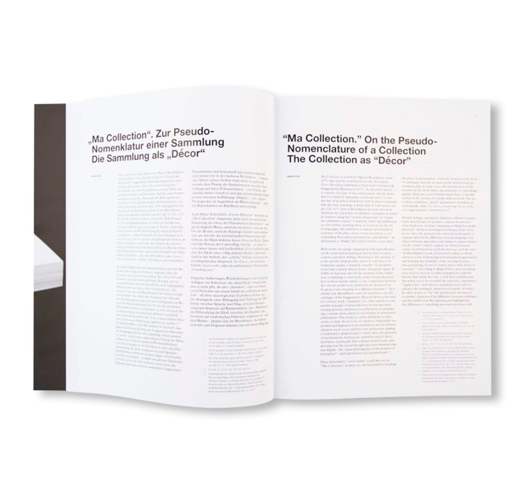 PLUS QUE 20 ANS APRÈS – GESAMMELTE WÖRTER UND BILDER / COLLECTED WORDS AND IMAGES