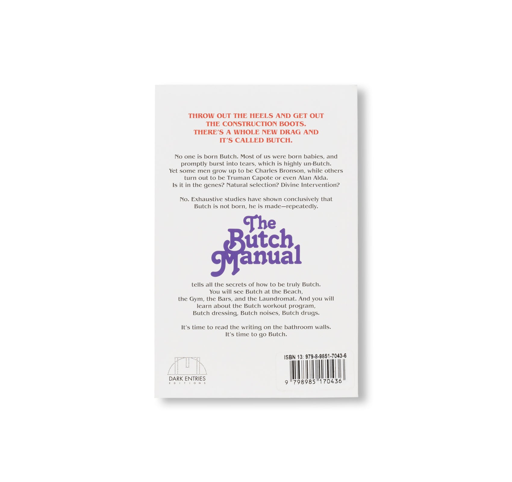 THE BUTCH MANUAL by Clark Henley