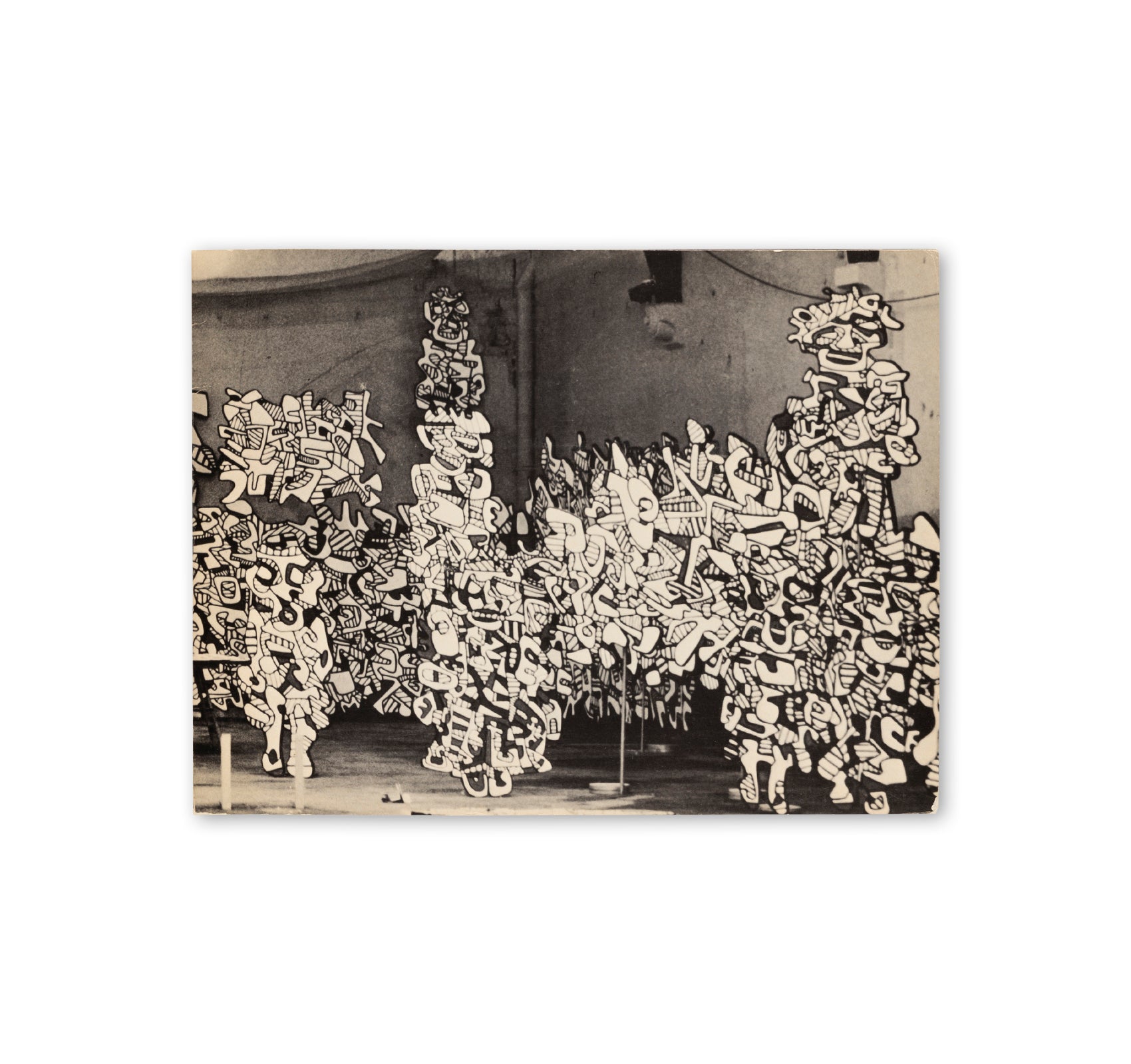 JEAN DUBUFFET: PRATICABLES - INVITATION by Jean Dubuffet