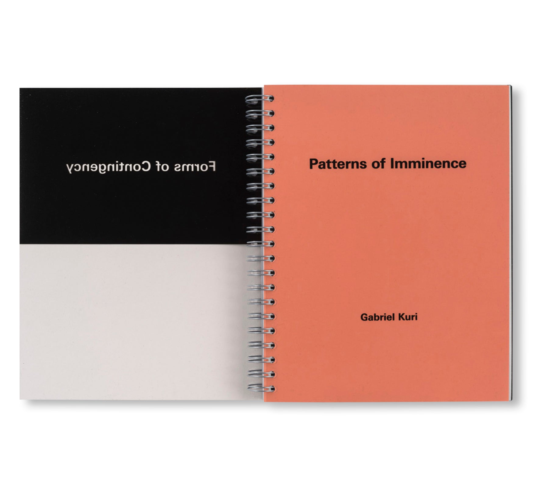 FORMS OF CONTINGENCY AND PATTERN OF IMMINENCE by Gabriel Kuri