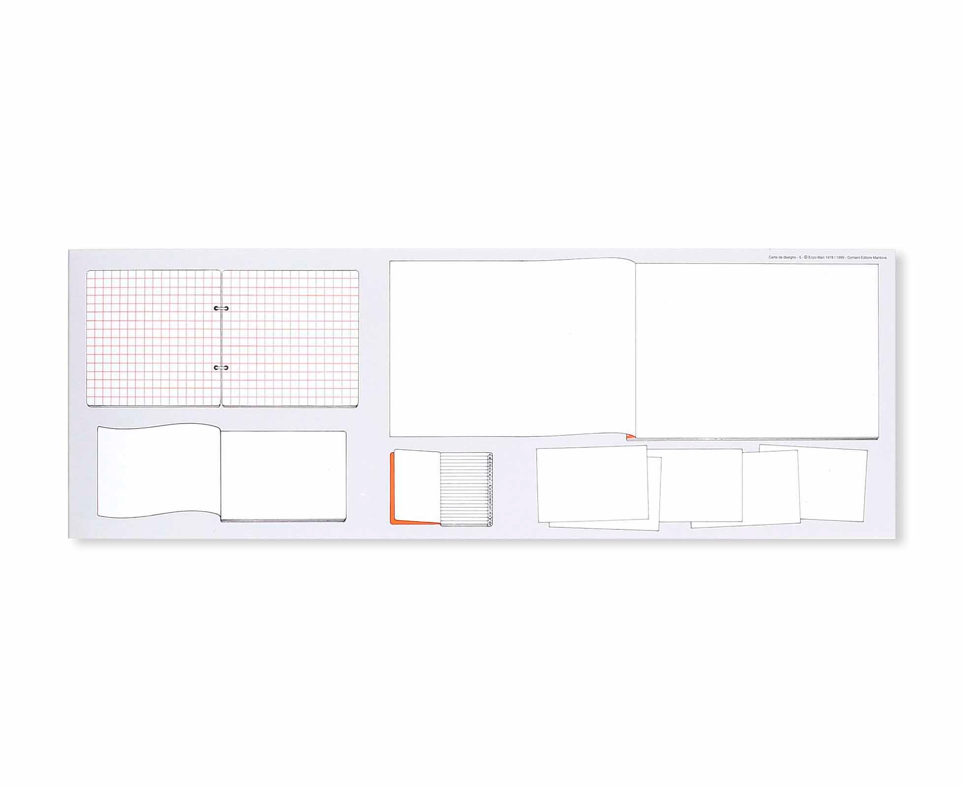 DRAWING CARDS 5 | SUBJECTS AND SEQUENCES by Enzo Mari