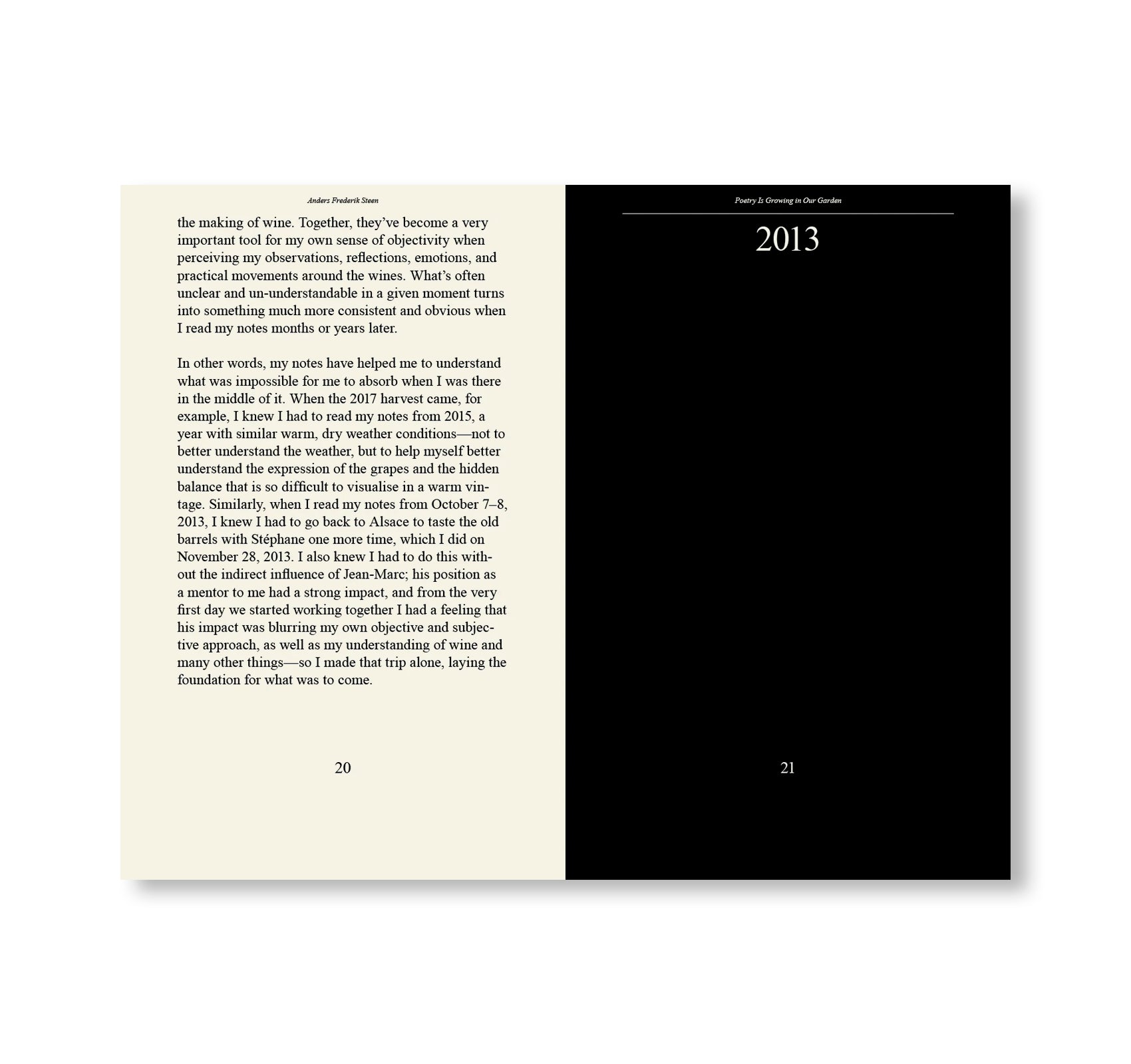 POETRY IS GROWING IN OUR GARDEN by Anders Frederik Steen (VOL.1) [REPRINTED EDITION / THIRD PRINTING]