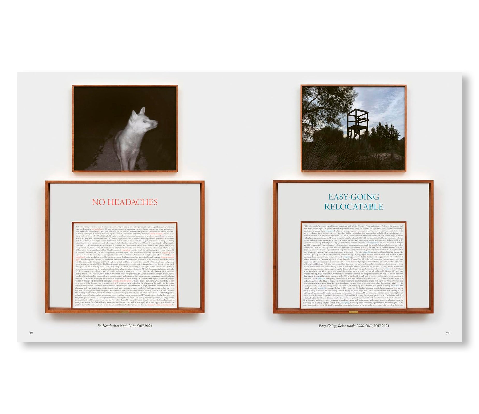 SOMETHING MISSING? by Sophie Calle