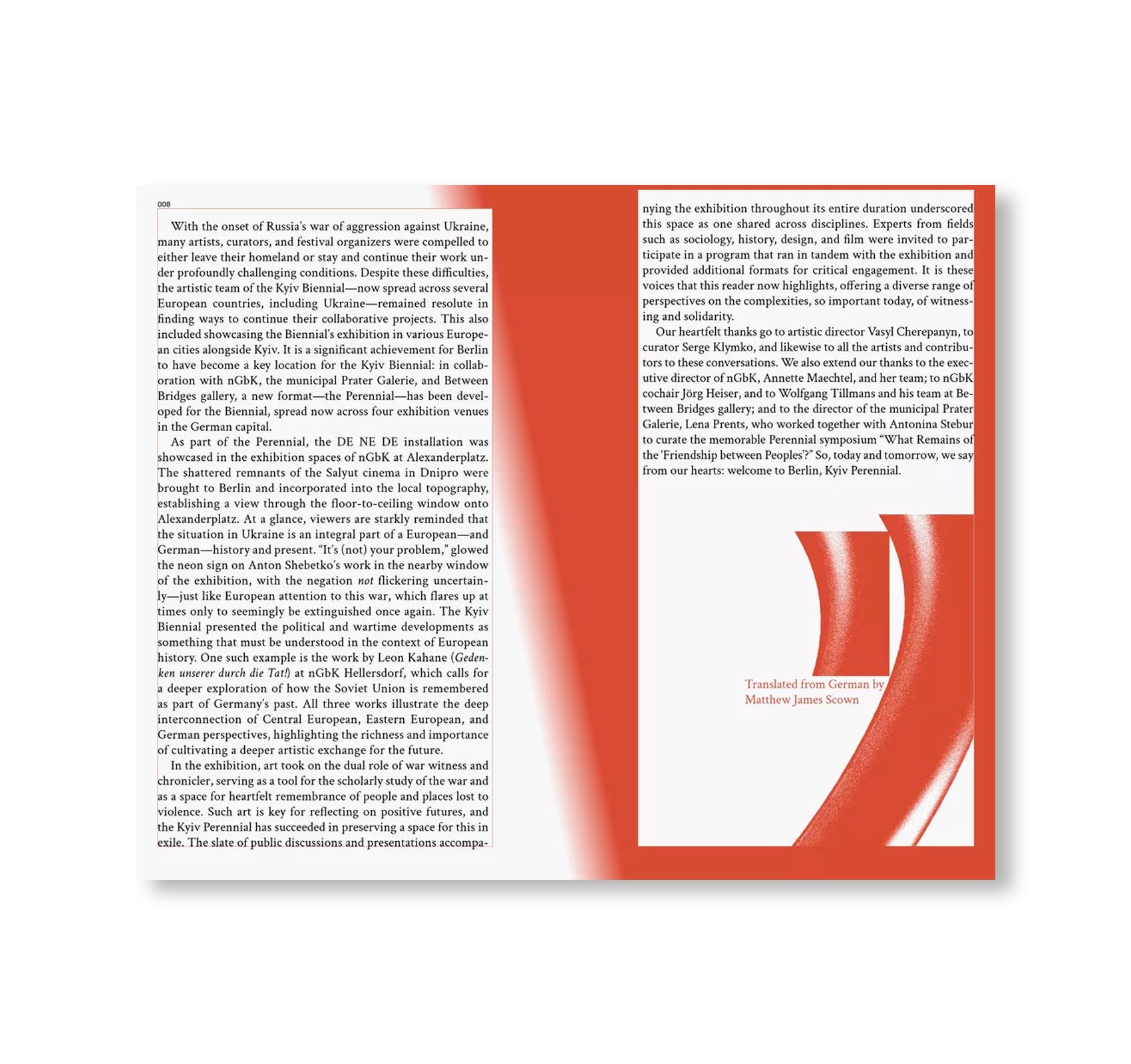 SOCIETY OF THE FRONTLINE - A GUIDEBOOK OF KYIV PERENNIAL