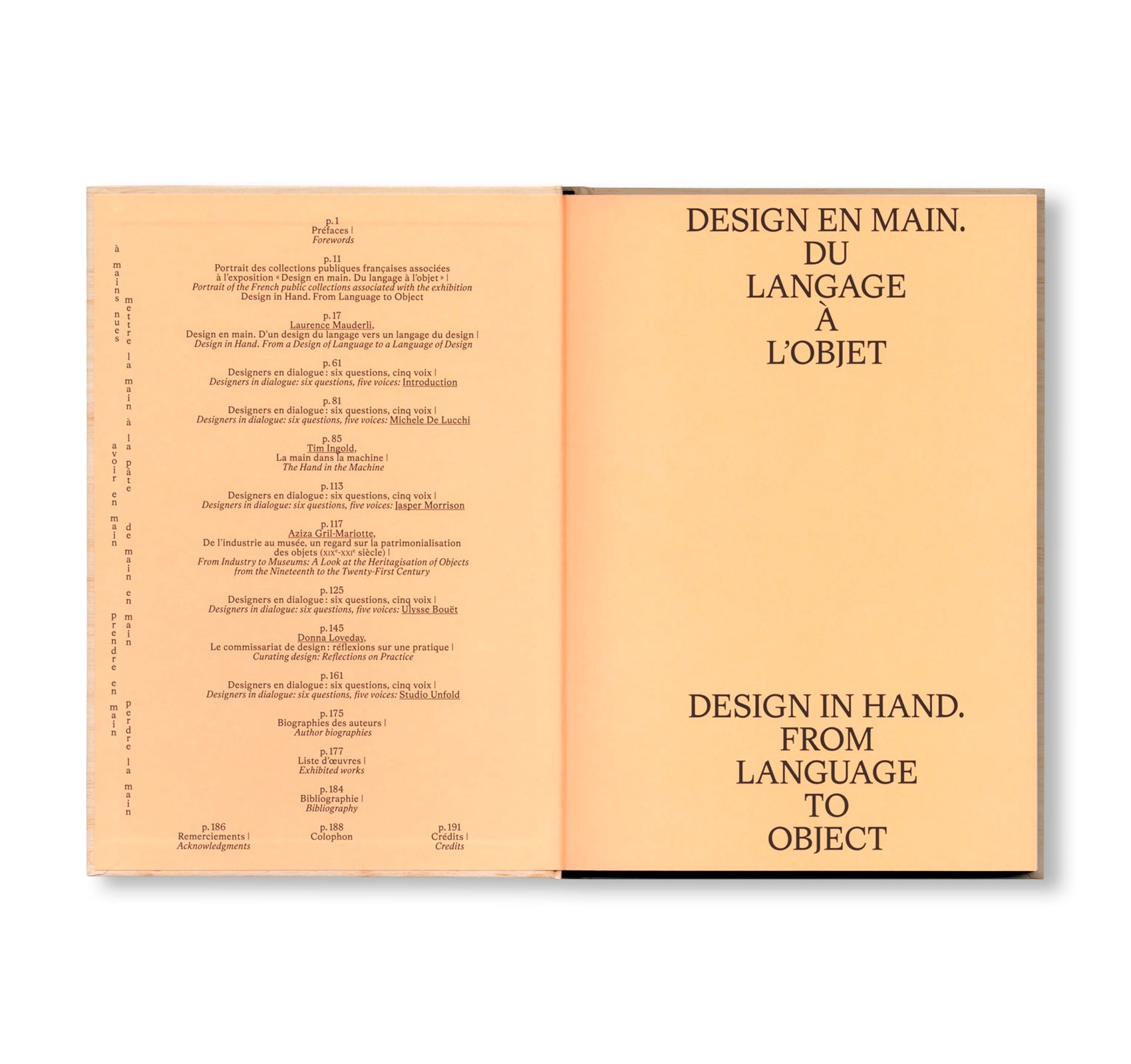 DESIGN IN HAND – FROM LANGUAGE TO DESIGN – GALERIE NATIONALE DU DESIGN, SAINT-ÉTIENNE