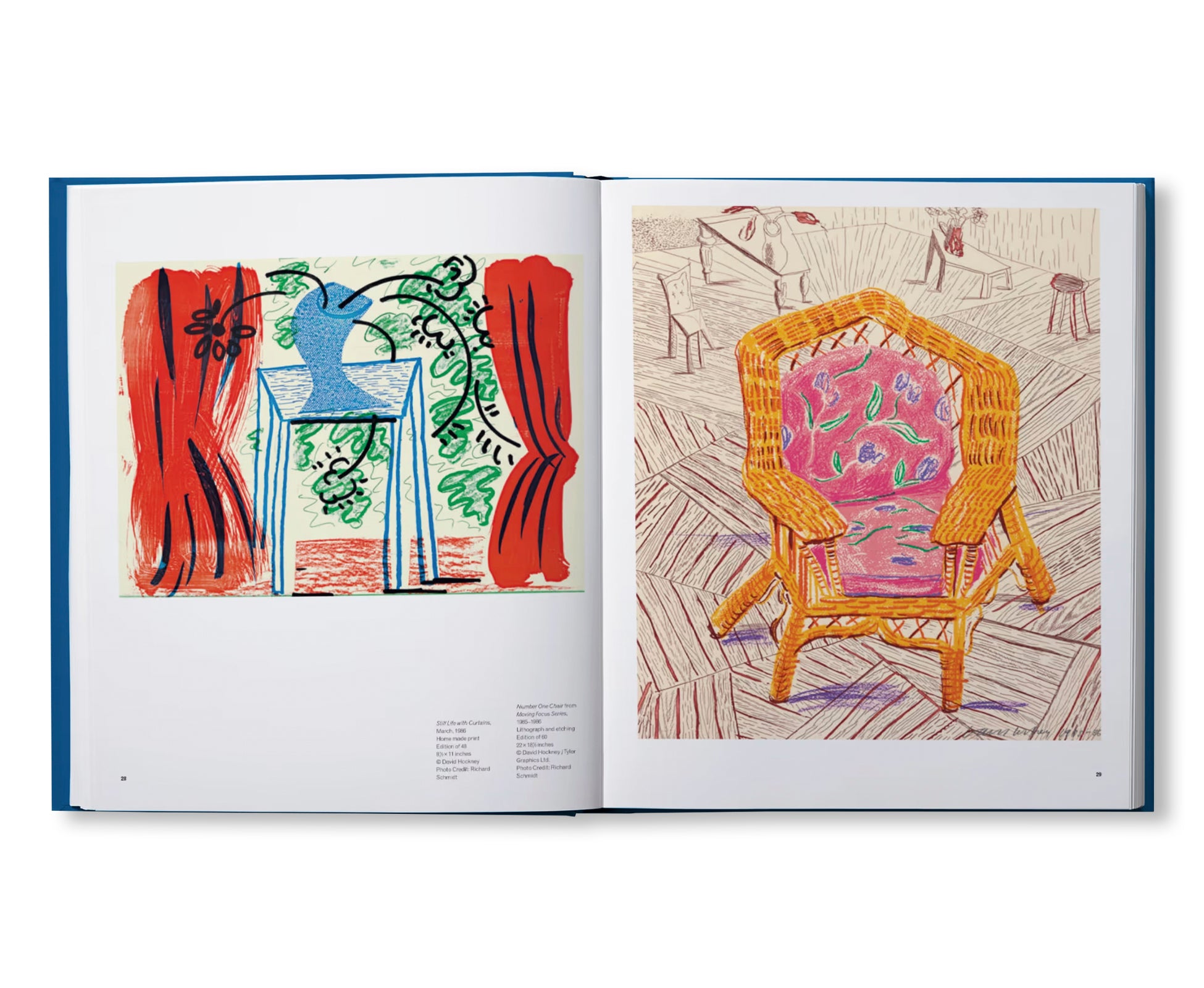 PAPER TRAILS by David Hockney