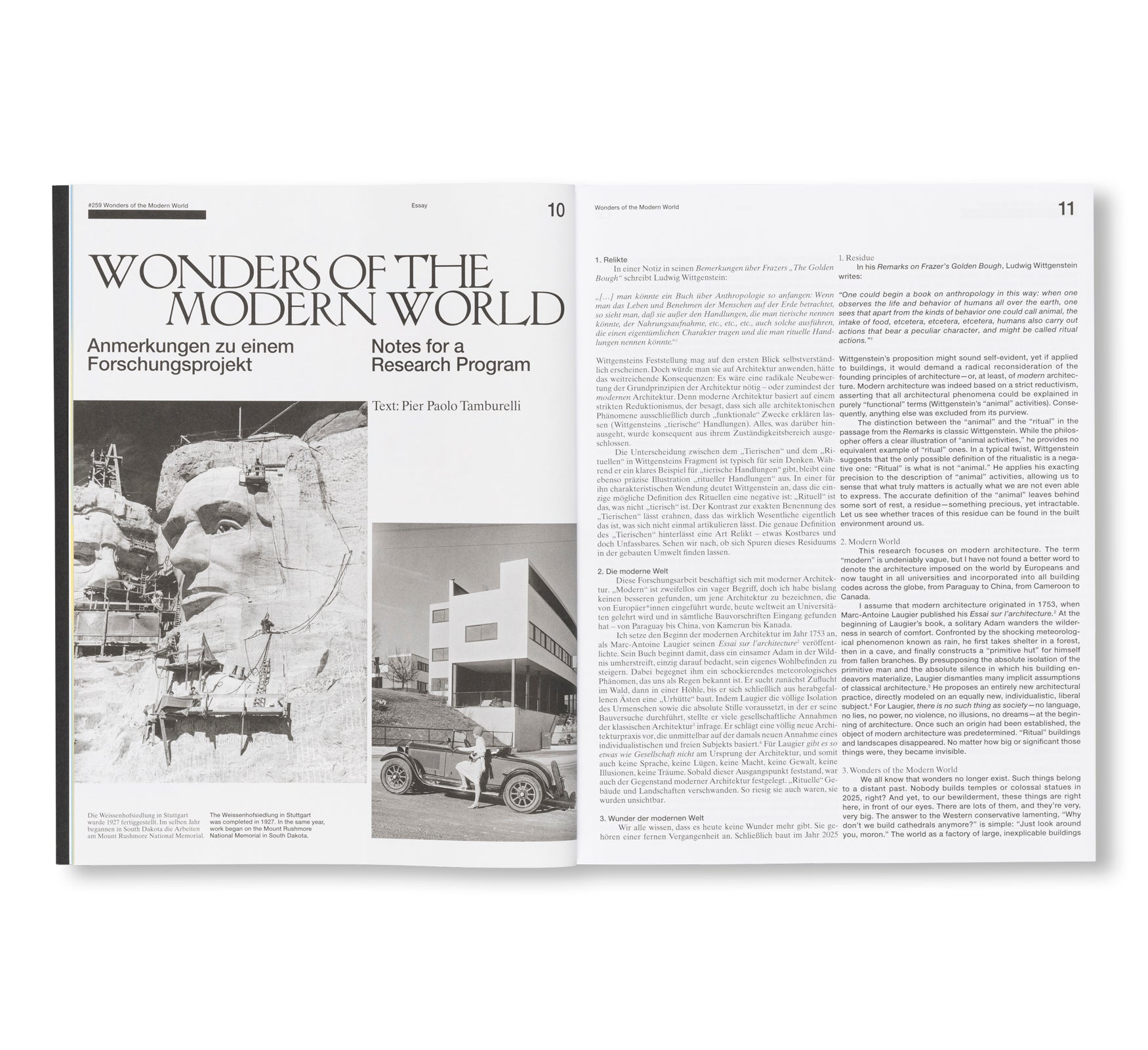 ARCH+ 259: WONDERS OF THE MODERN WORLD