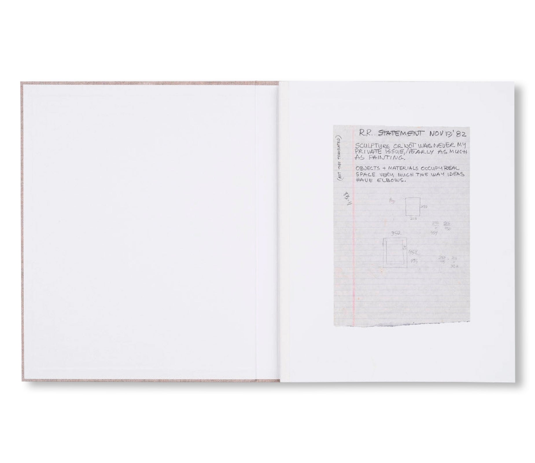 SYMPATHY FOR ABANDONED OBJECTS by Robert Rauschenberg
