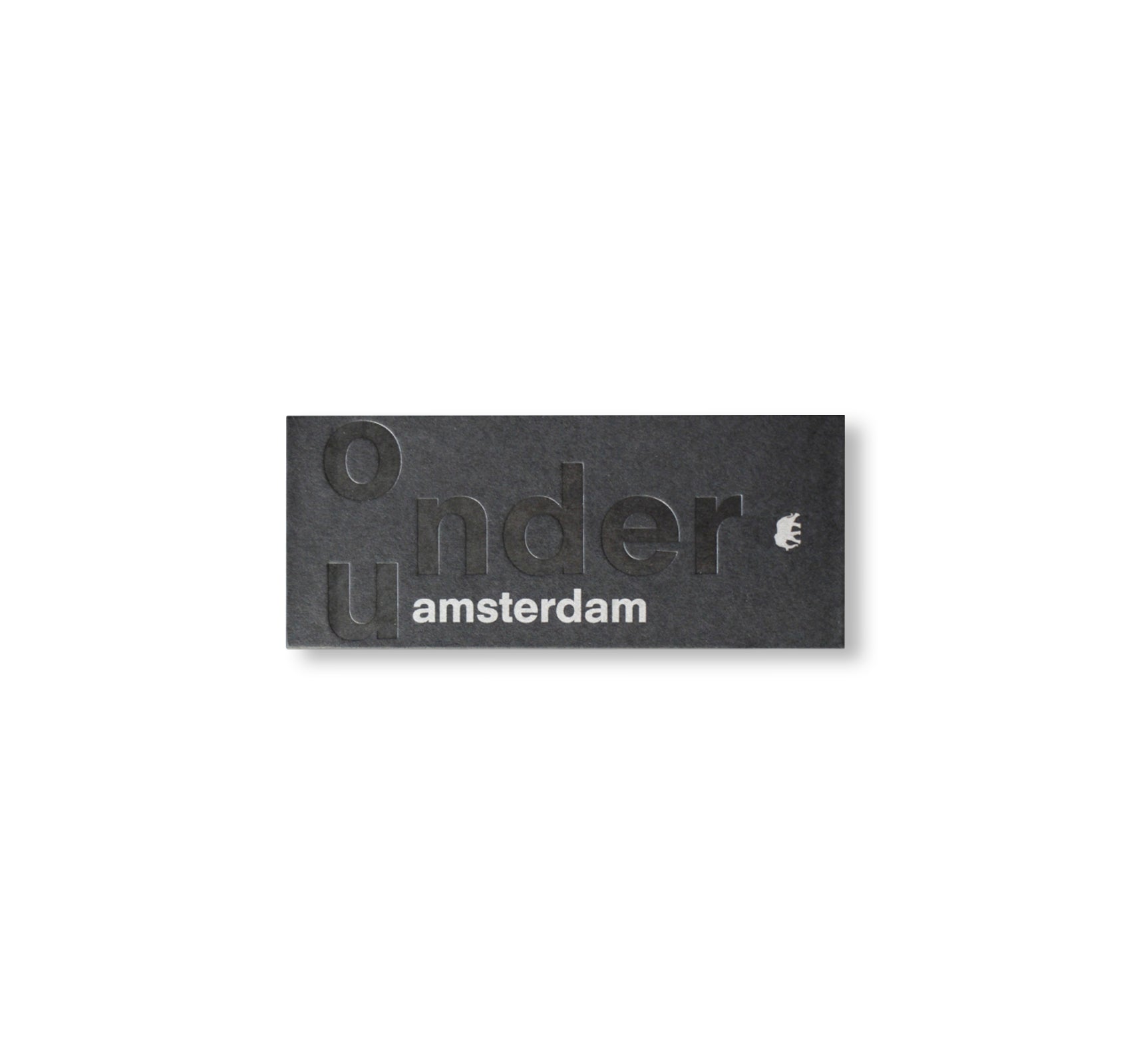 ONDER / UNDER AMSTERDAM by Irma Boom, Frederik Pesch