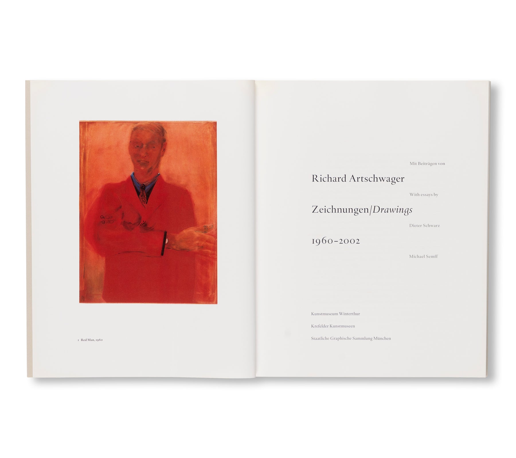 ZEICHNUNGEN / DRAWINGS 1960-2002 by Richard Artschwager