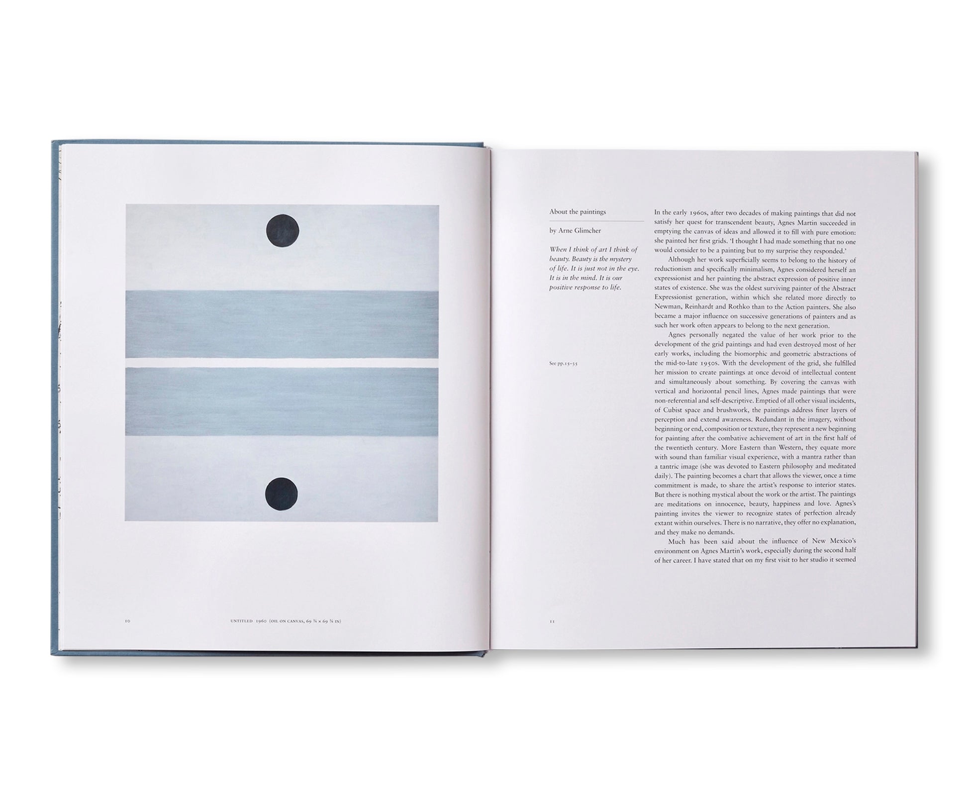 AGNES MARTIN: PAINTING, WRITINGS, REMEMBRANCES by Agnes Martin, Arne Glimcher