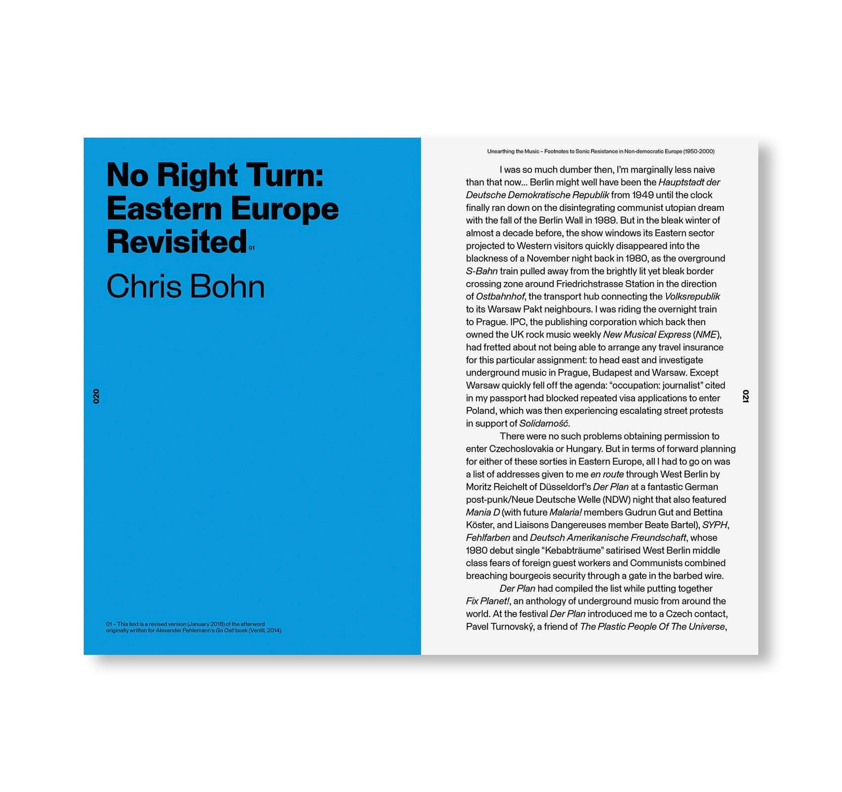 UNEARTHING THE MUSIC FOOTNOTES TO SONIC RESISTANCE IN NON-DEMOCRATIC EUROPE (1950-2000)