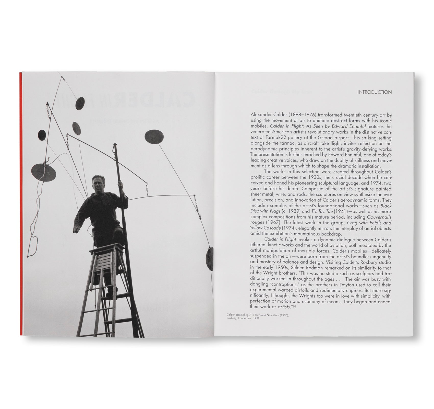 CALDER IN FLIGHT by Alexander Calder