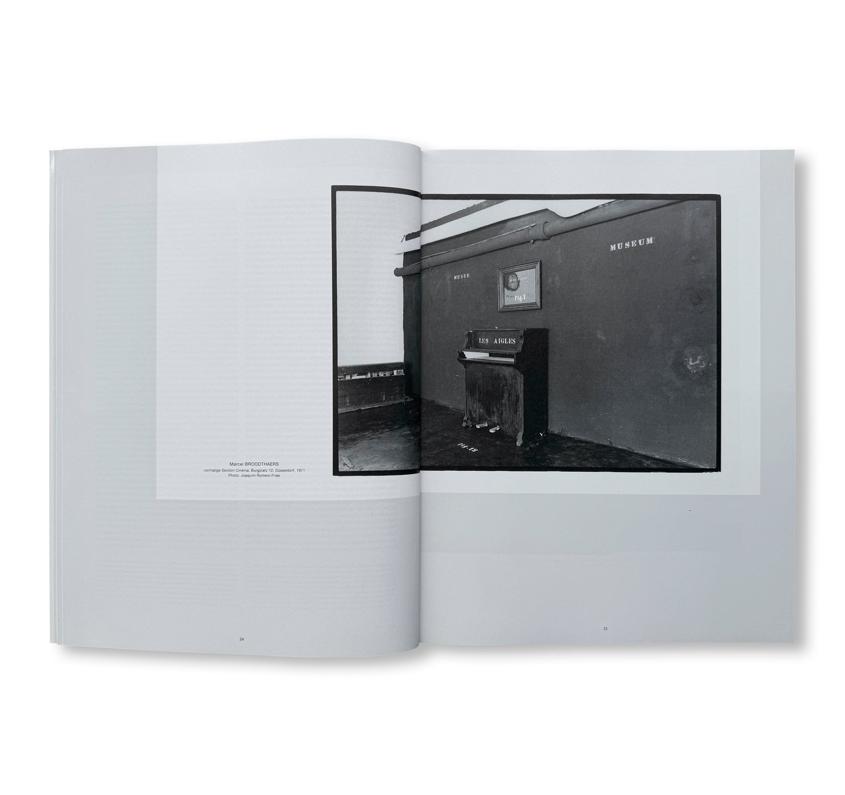 MARCEL BROODTHAERS: TODAY: OF REAL PRESENCE by Marcel Broodthaers