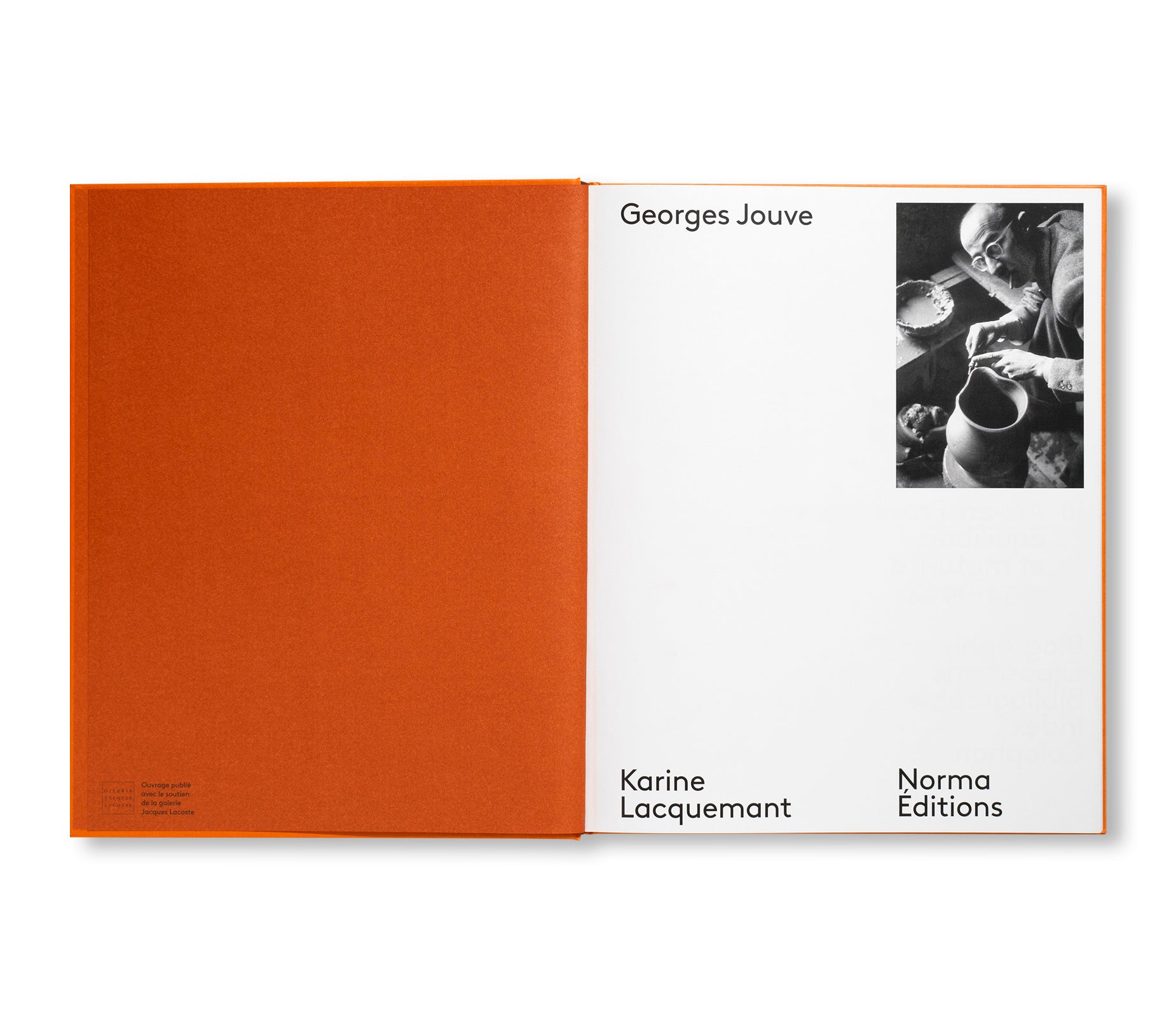 GEORGES JOUVE by Georges Jouve (EDITIONS NORMA)