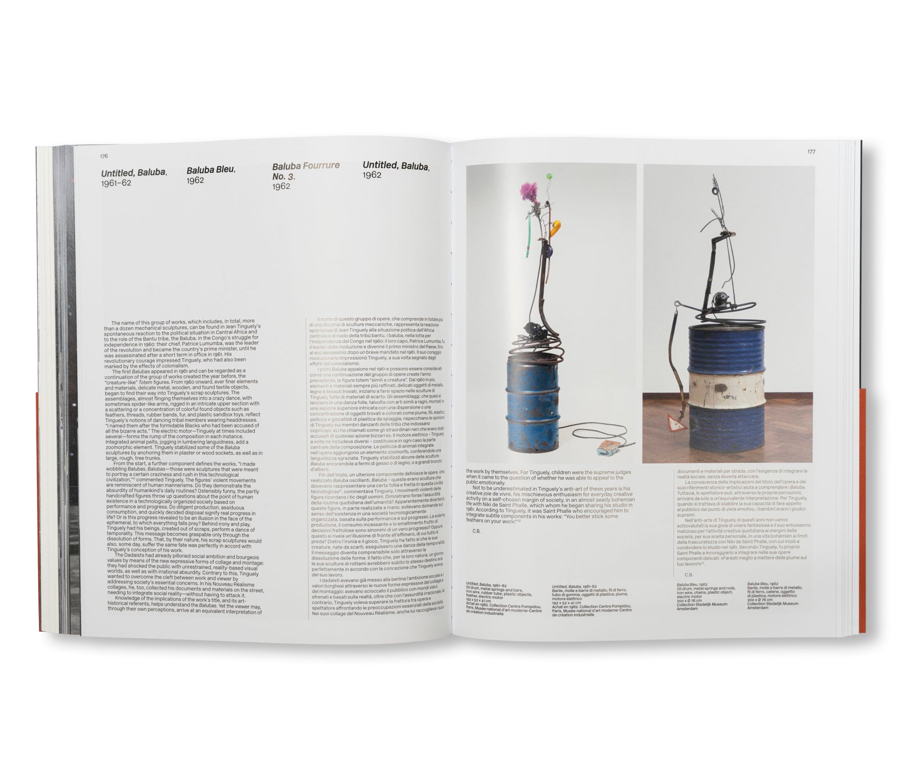JEAN TINGUELY by Jean Tinguely