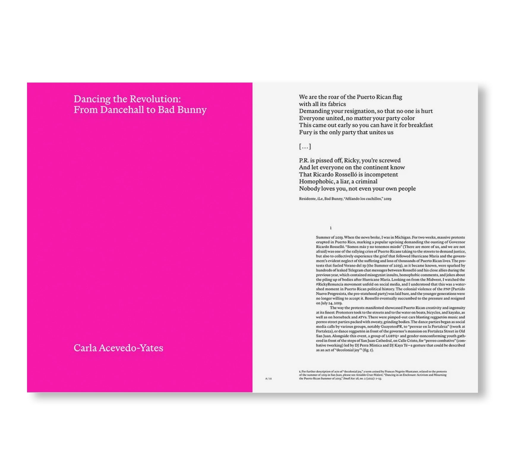 DANCING THE REVOLUTION: FROM DANCEHALL TO REGGAETÓN