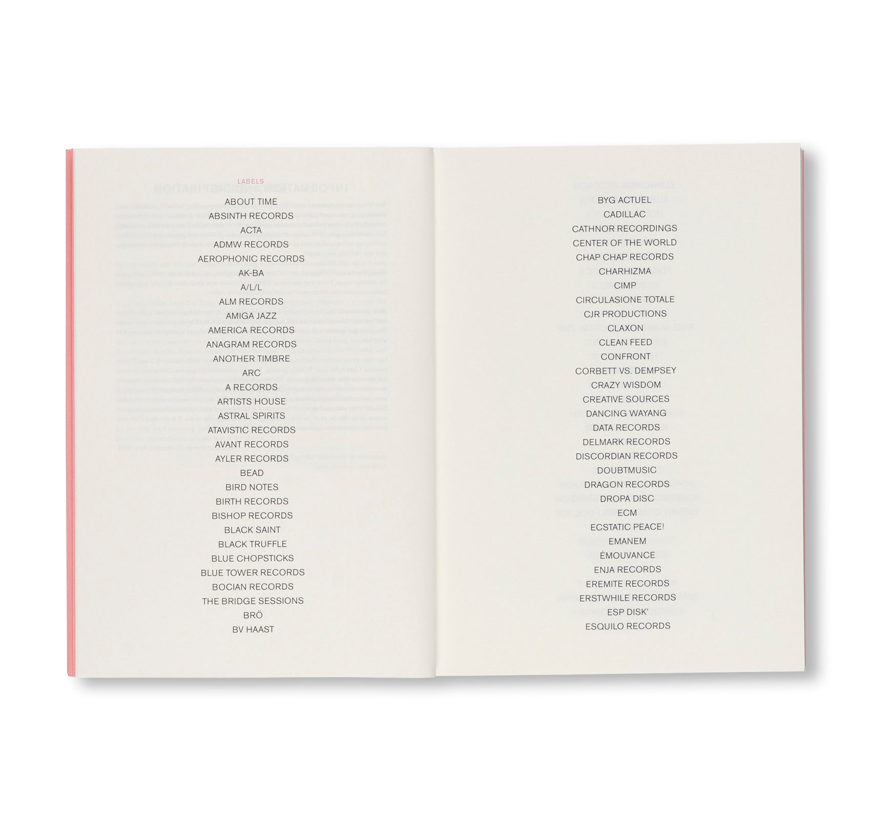 FREE JAZZ AND IMPROVISATION ON LP AND CD, 1965-2024 by Johannes Rød