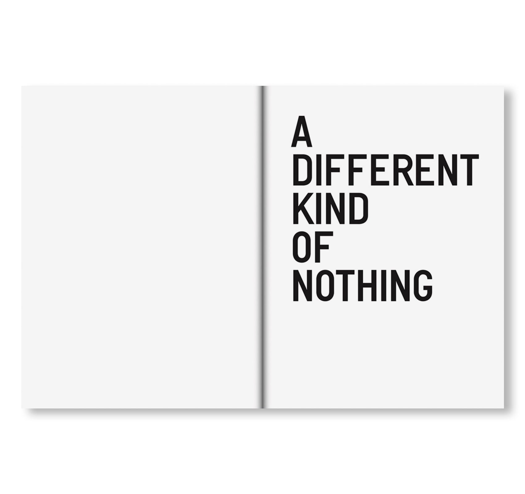 ON MAKING LESS by Rirkrit Tiravanija