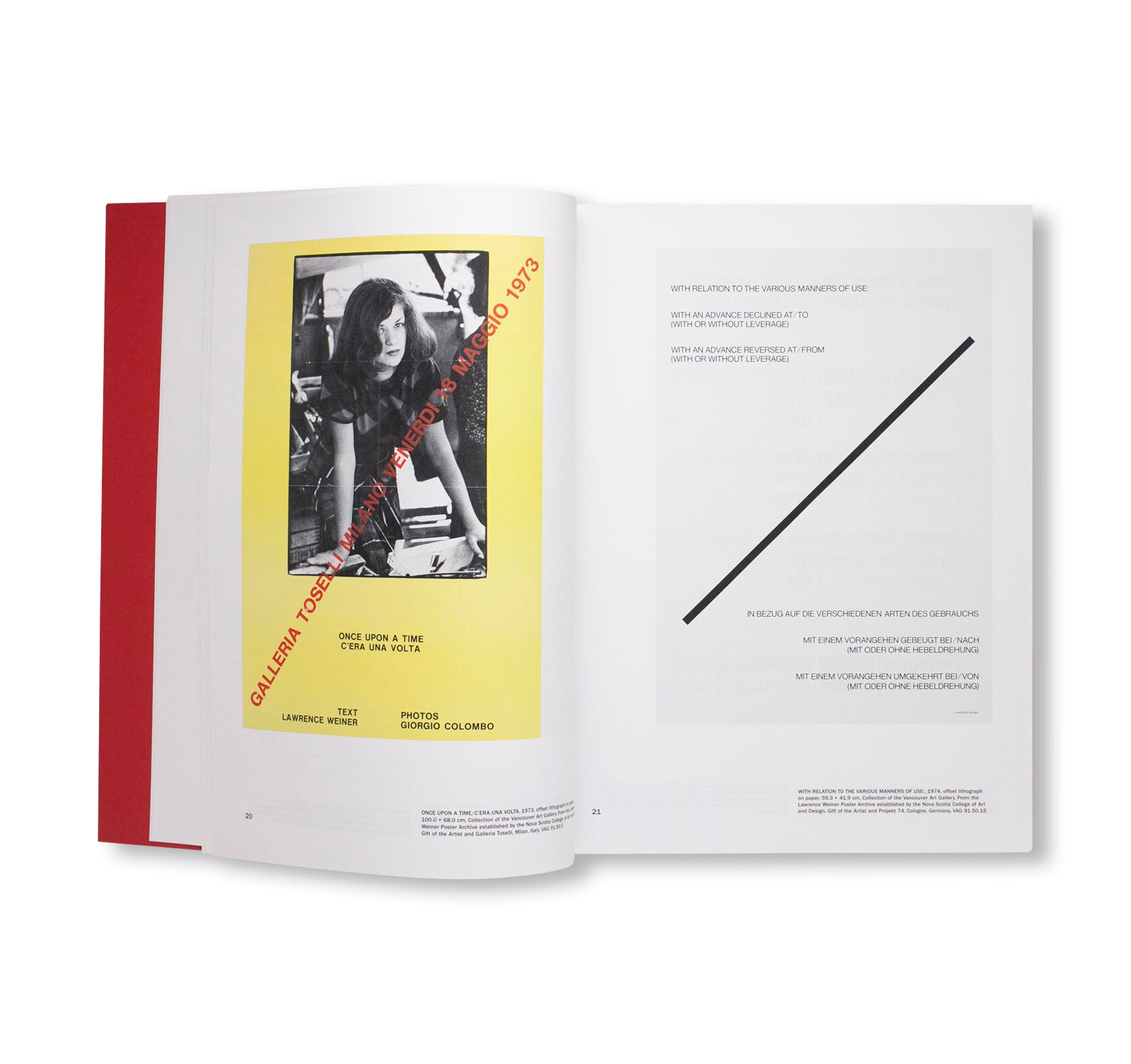 OF & ABOUT POSTERS: THE LAWRENCE WEINER POSTER ARCHIVE (1965-2021) by Lawrence Weiner