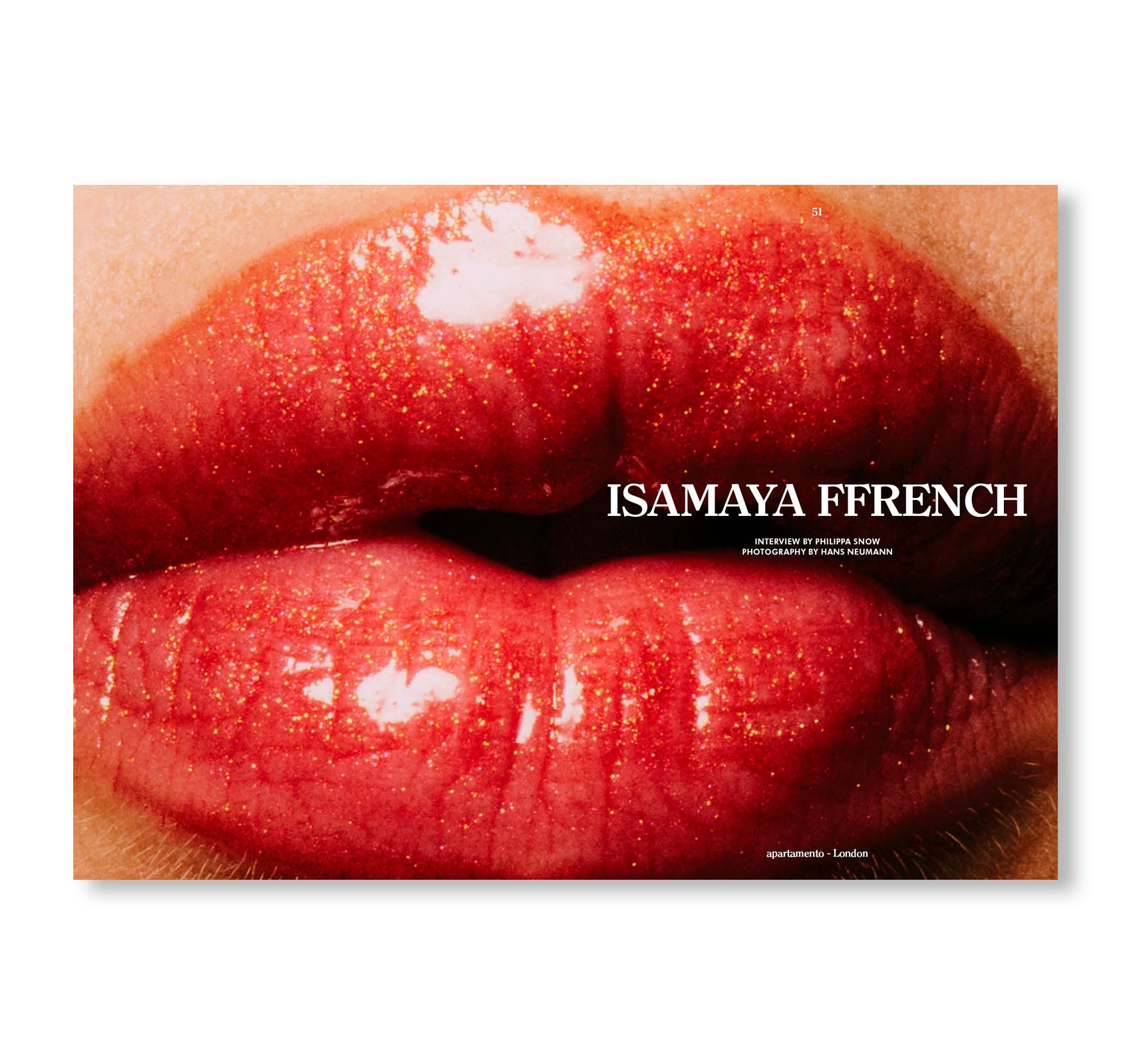 APARTAMENTO ISSUE #36 Autumn/Winter 2025-26