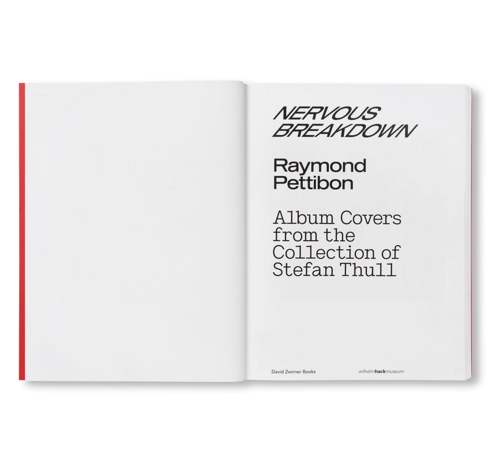 NERVOUS BREAKDOWN: RAYMOND PETTIBON, ALBUM COVERS by Raymond Pettibon