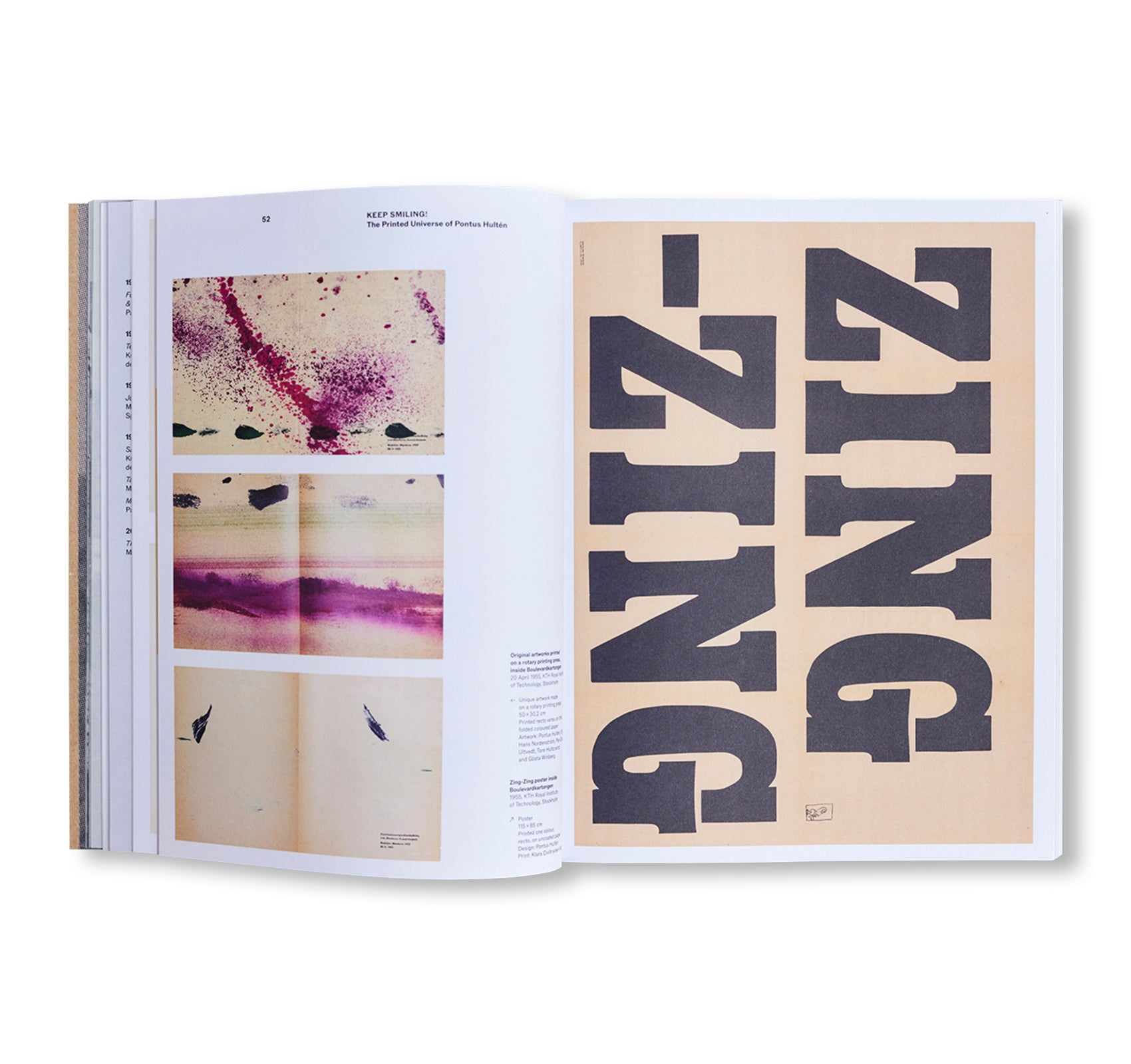 KEEP SMILING! – THE PRINTED UNIVERSE OF PONTUS HULTEN by Pontus Hultén, Stina Gromark [ENGLISH EDITION]