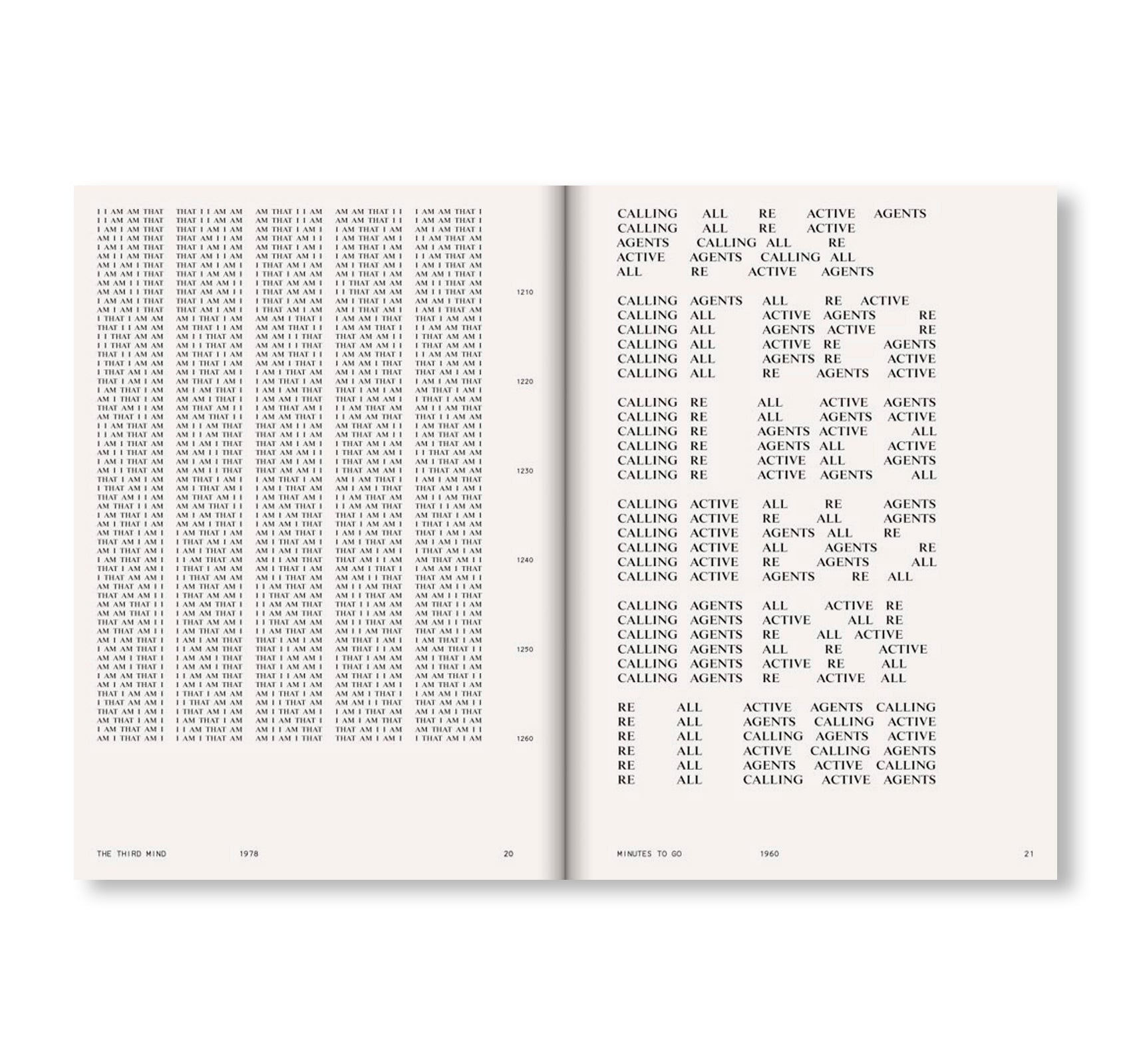 PERMUTATIONS by Brion Gysin