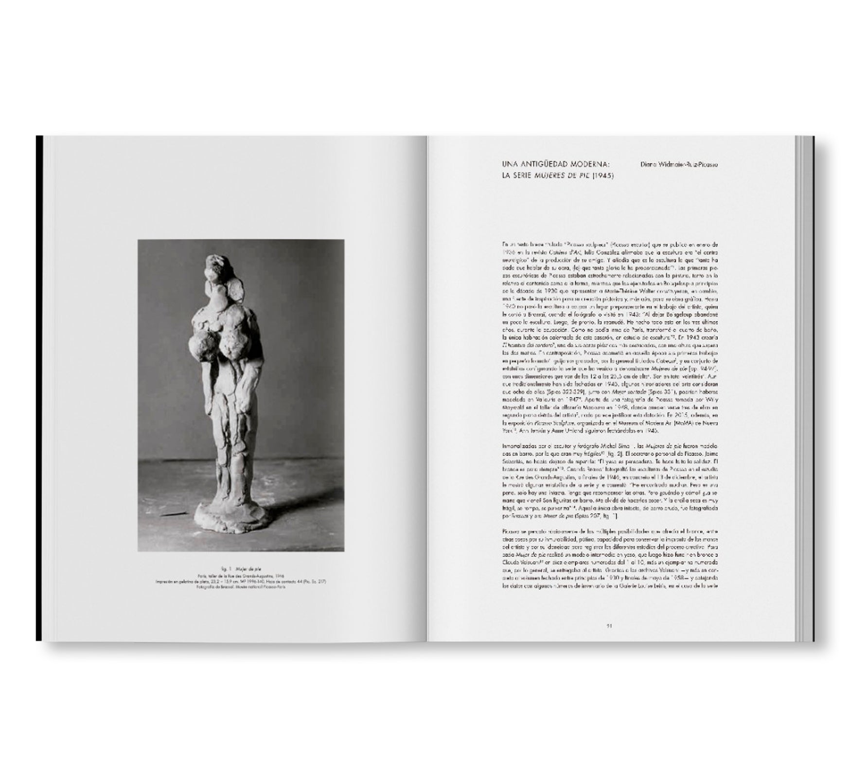 PICASSO: SCULPTOR - MATTER AND BODY by Pablo Picasso